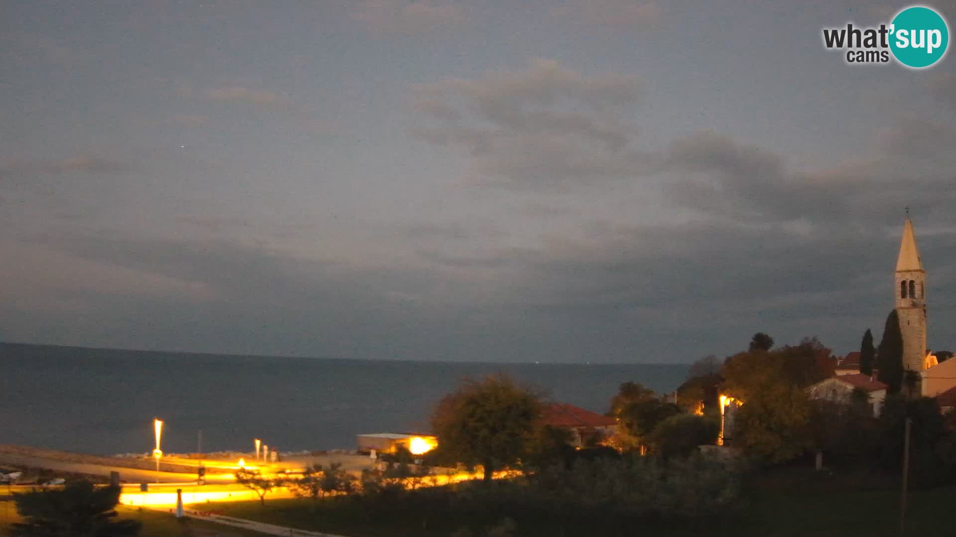 Umag Webcam uživo Lovrečica / San Lorenzo – Istra – Hrvatska