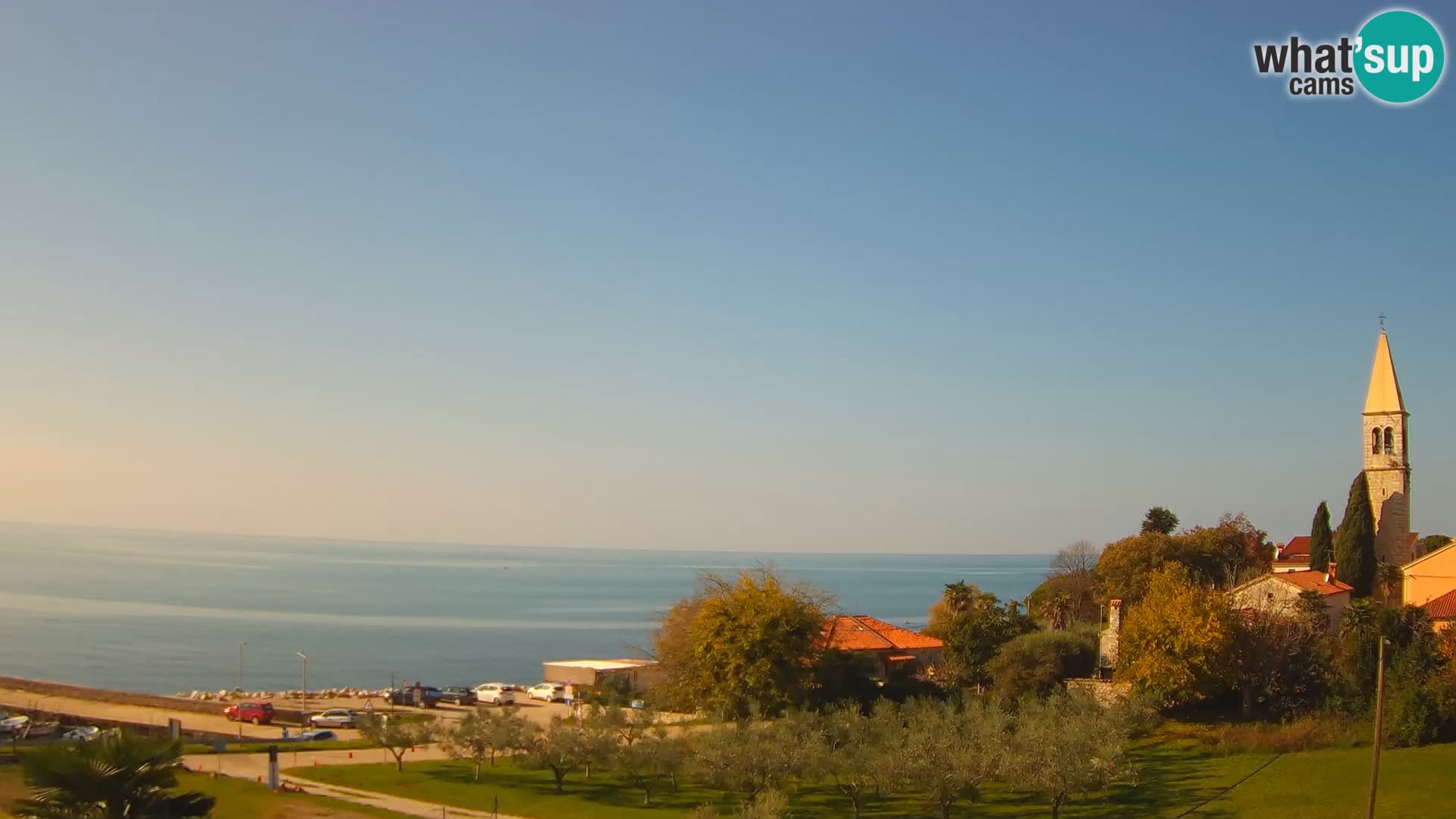 Umag Live Webcam Lovrečica / San Lorenzo – Istrien – Kroatien