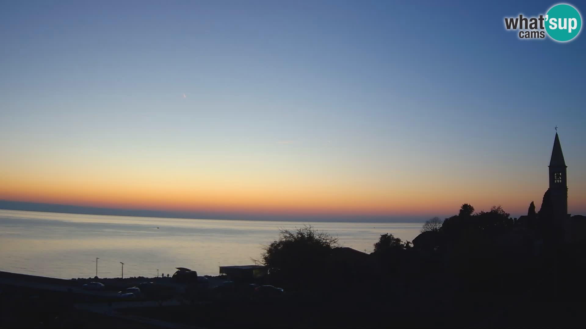 Umag Webcam en direct Lovrečica / San Lorenzo – Istrie – Croatie