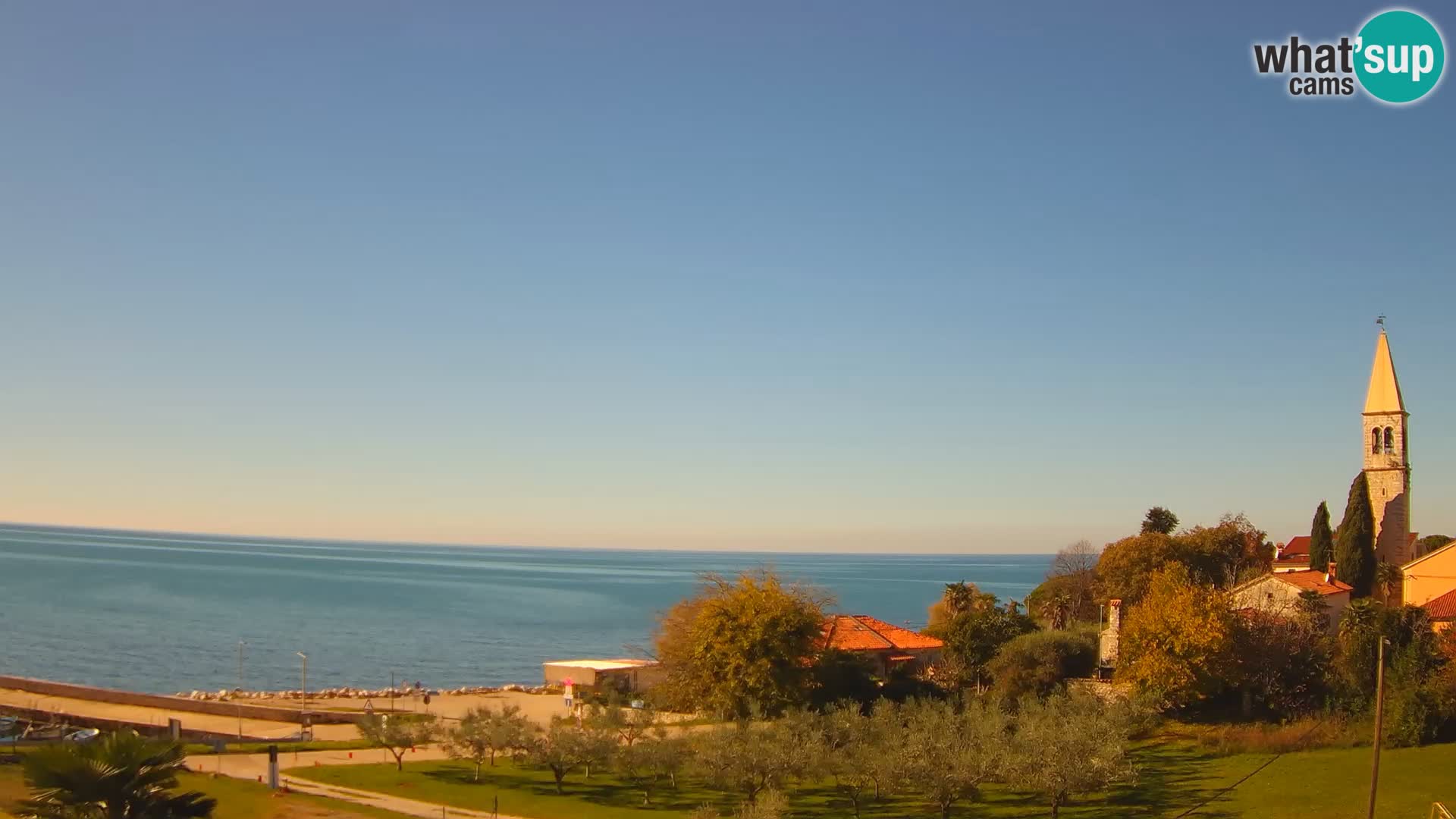 Umag Live webcam Lovrečica / San Lorenzo – Istria – Croatia
