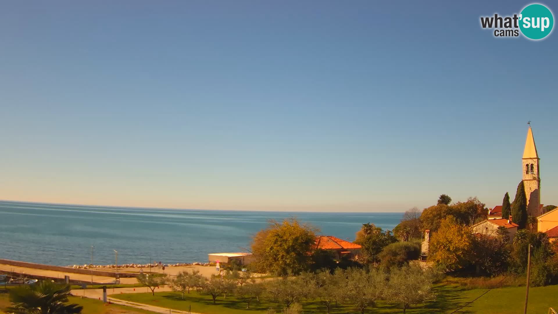 Umag Live Webcam Lovrečica / San Lorenzo – Istrien – Kroatien