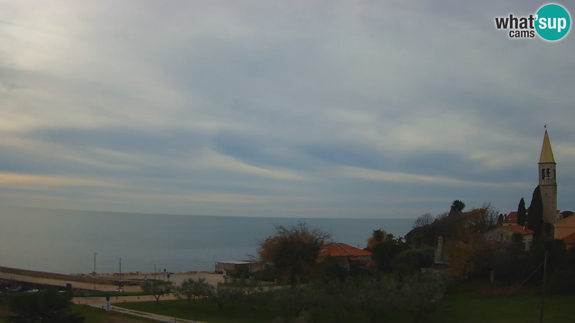 Umag spletna kamera Lovrečica – Istra – Hrvaška