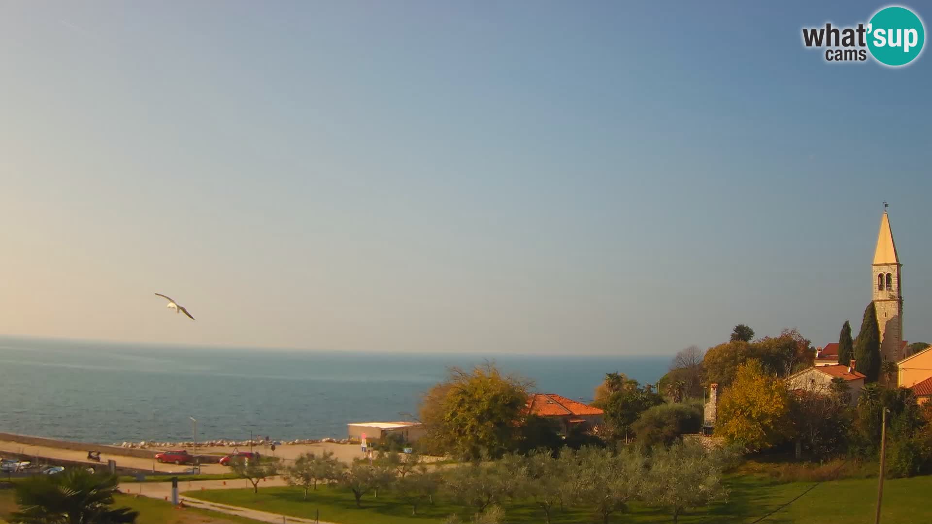 Umag Live webcam Lovrečica / San Lorenzo – Istria – Croatia