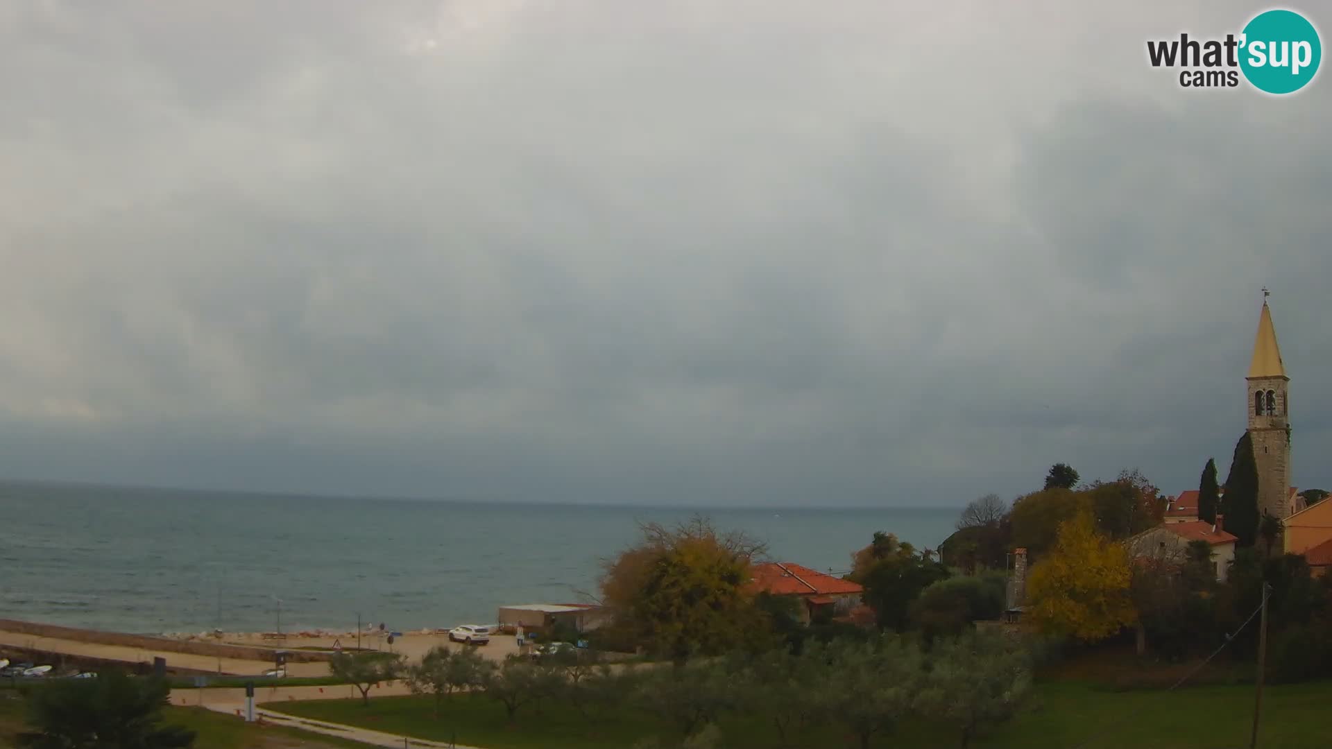 Umag Webcam en direct Lovrečica / San Lorenzo – Istrie – Croatie
