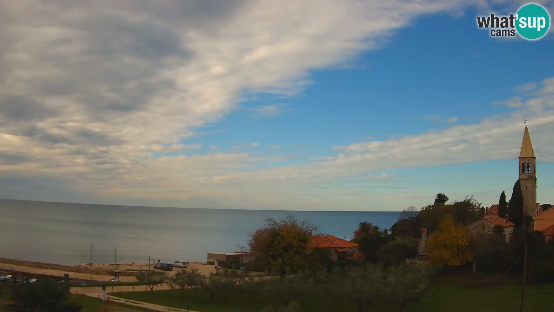 Umag Live webcam Lovrečica / San Lorenzo – Istria – Croatia