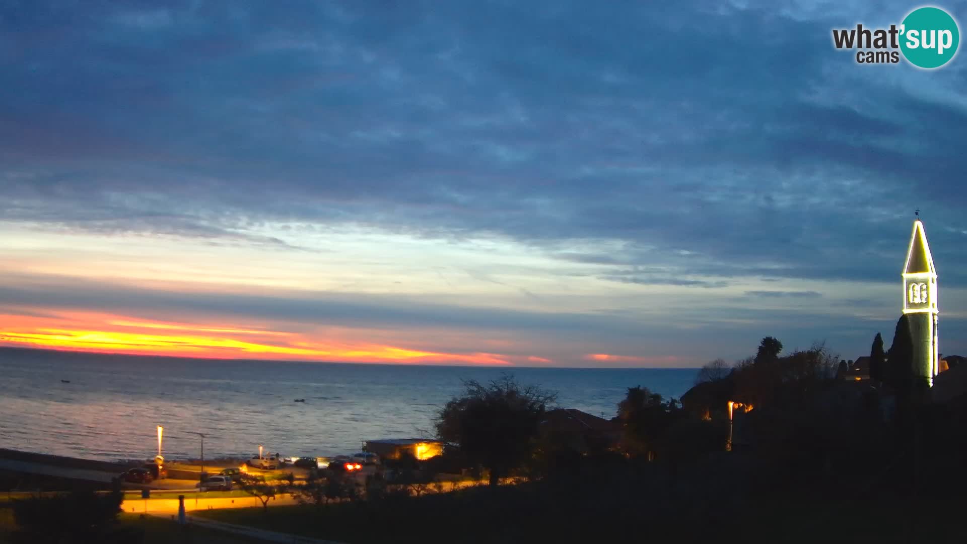 Umag Webcam uživo Lovrečica / San Lorenzo – Istra – Hrvatska