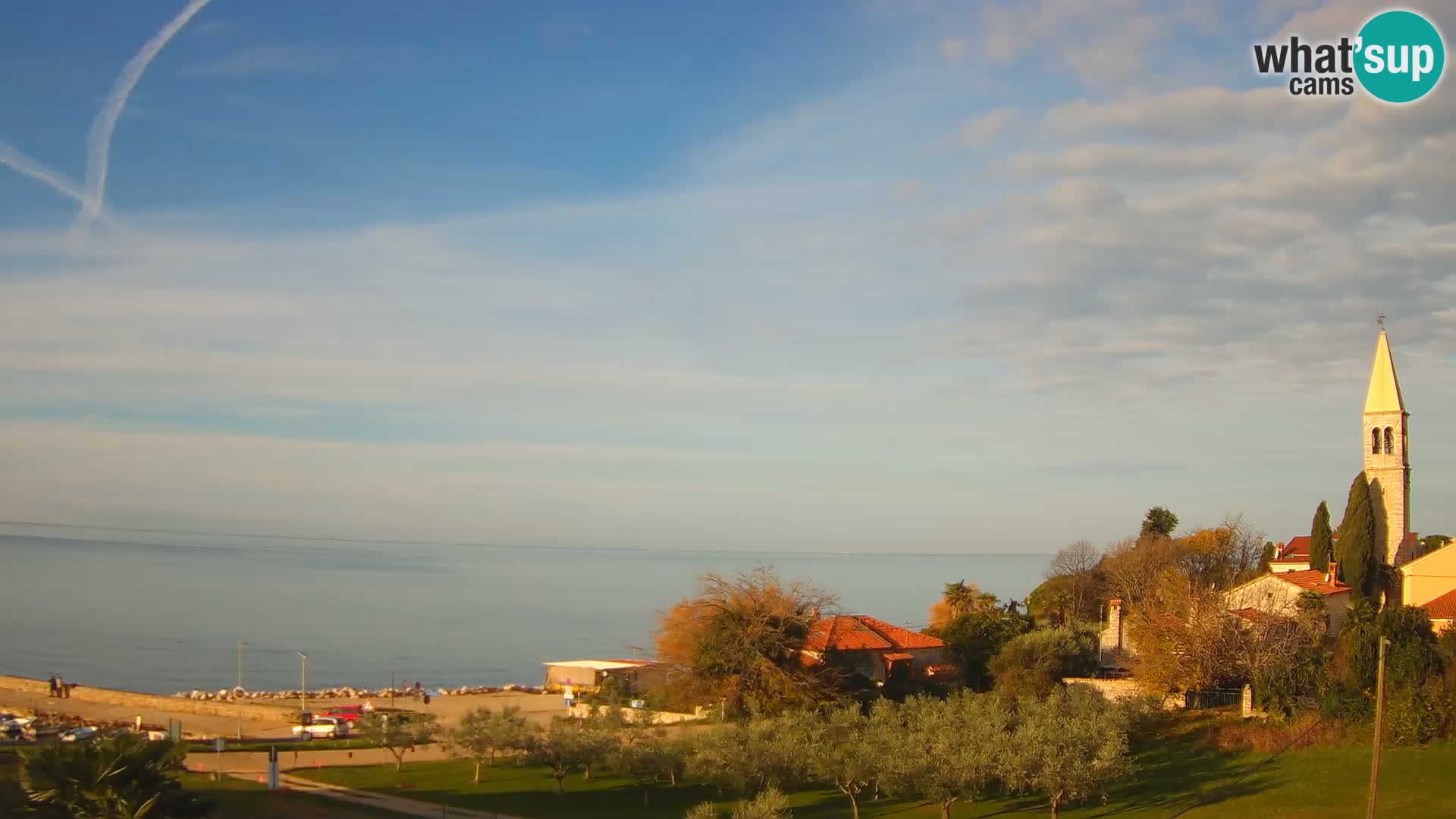 Umag Cámara web en vivo Lovrečica / San Lorenzo – Istria – Croacia