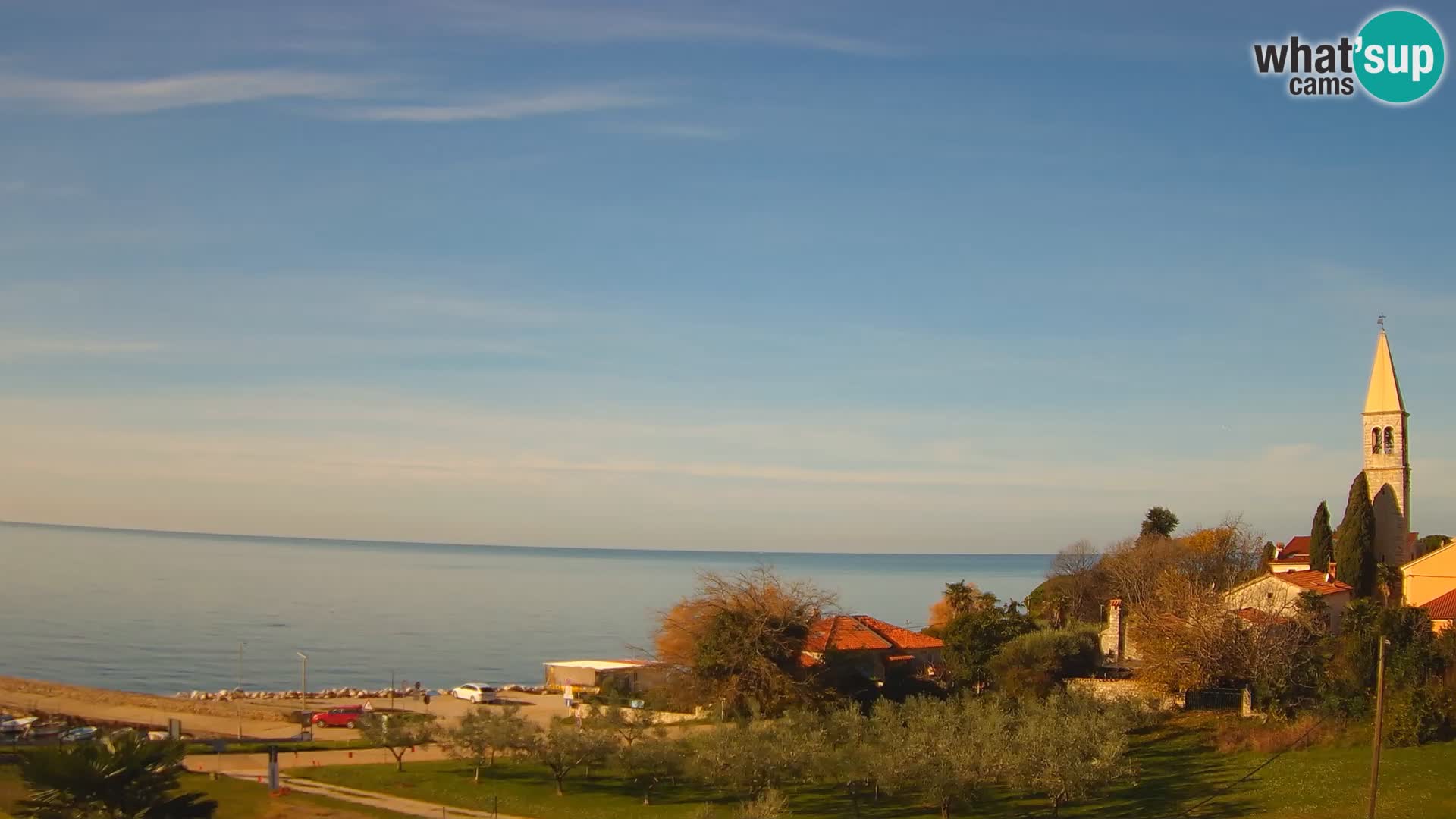 Umag Live webcam Lovrečica / San Lorenzo – Istria – Croatia