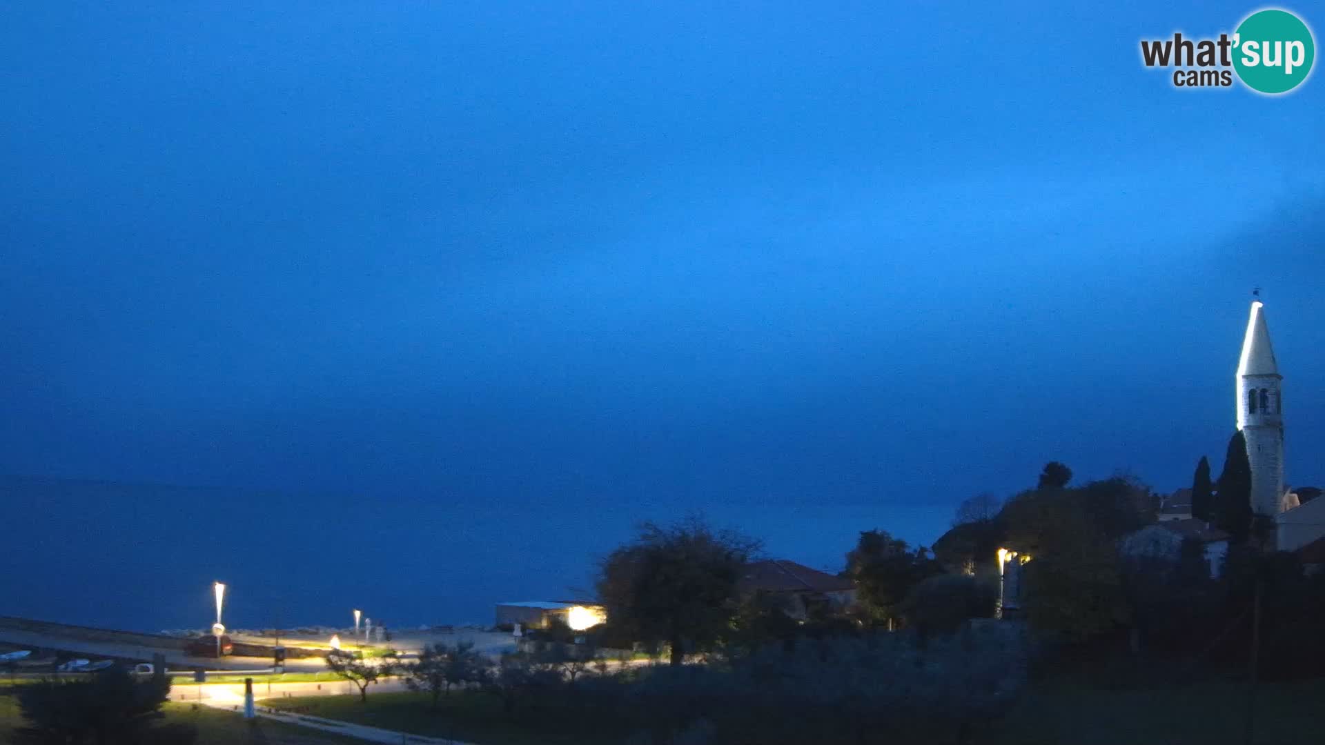 Umag Webcam uživo Lovrečica / San Lorenzo – Istra – Hrvatska