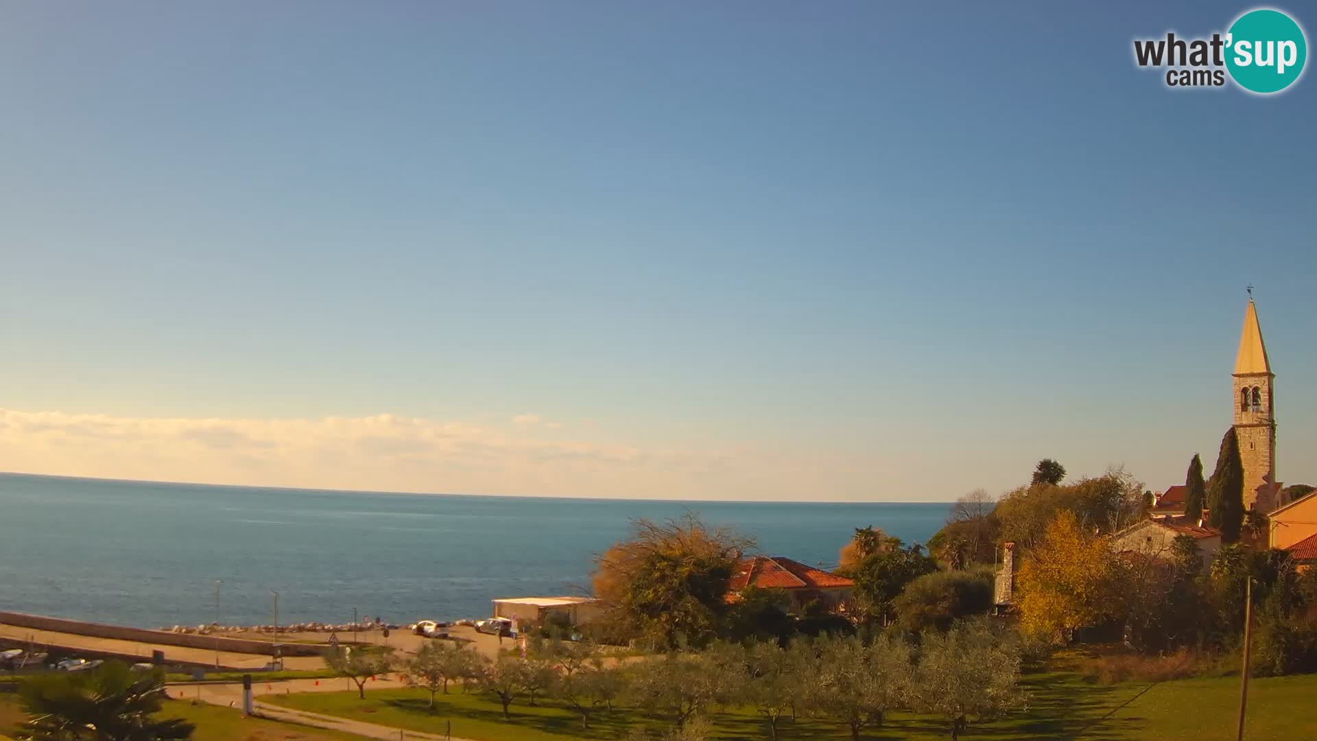 Umag Cámara web en vivo Lovrečica / San Lorenzo – Istria – Croacia