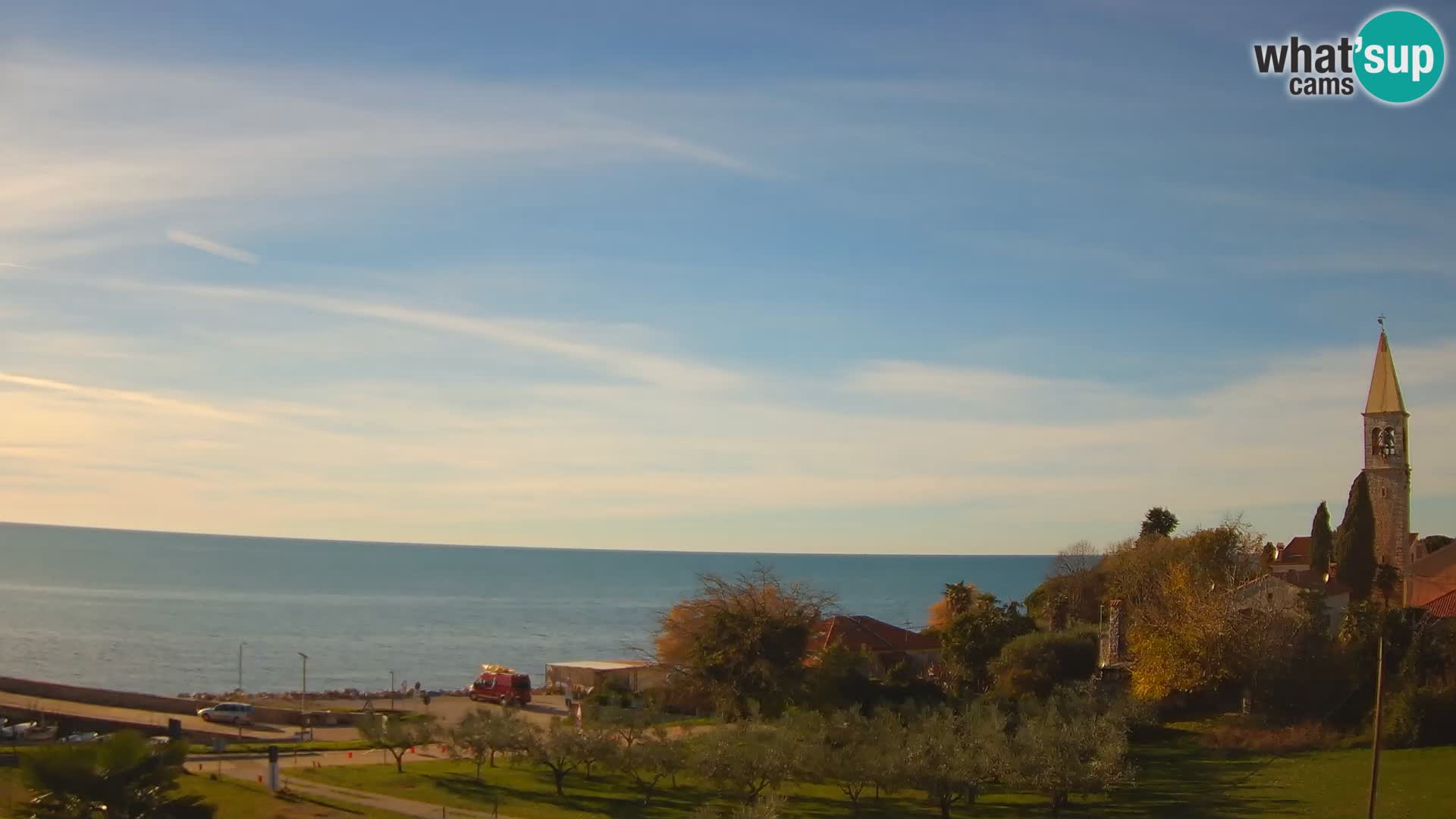 Umag Cámara web en vivo Lovrečica / San Lorenzo – Istria – Croacia
