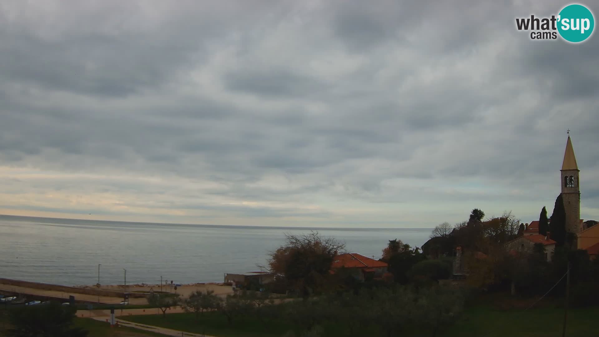 Umag Webcam uživo Lovrečica / San Lorenzo – Istra – Hrvatska
