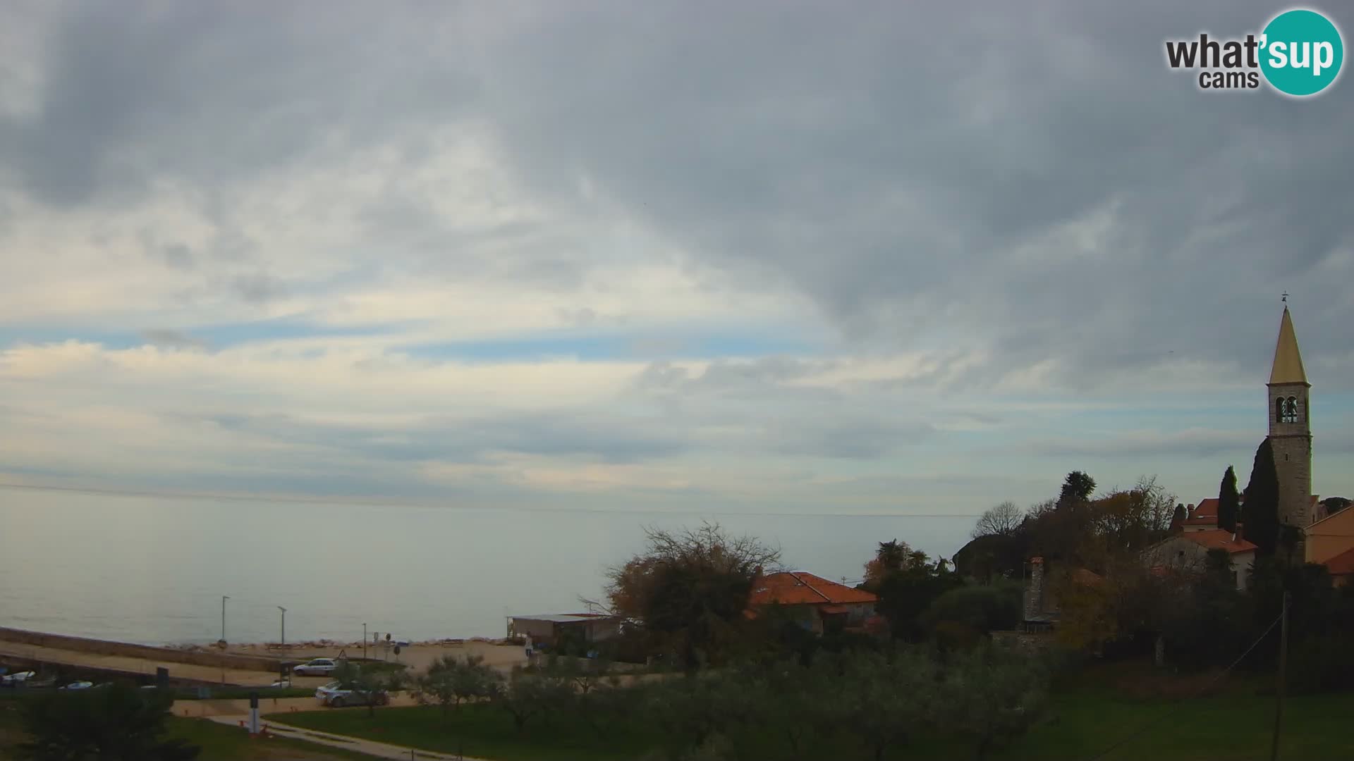 Umag spletna kamera Lovrečica – Istra – Hrvaška