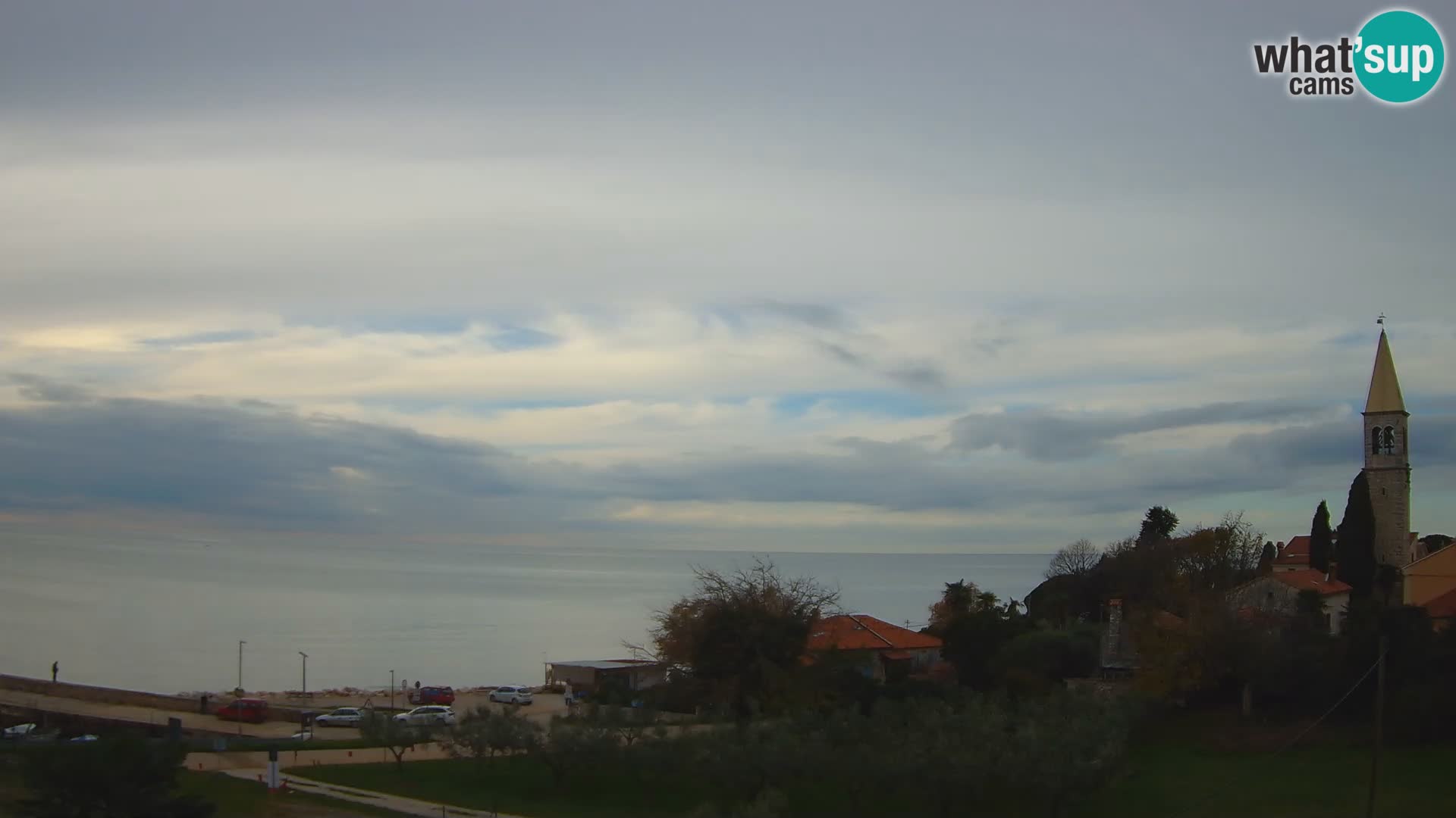 Umag Webcam uživo Lovrečica / San Lorenzo – Istra – Hrvatska