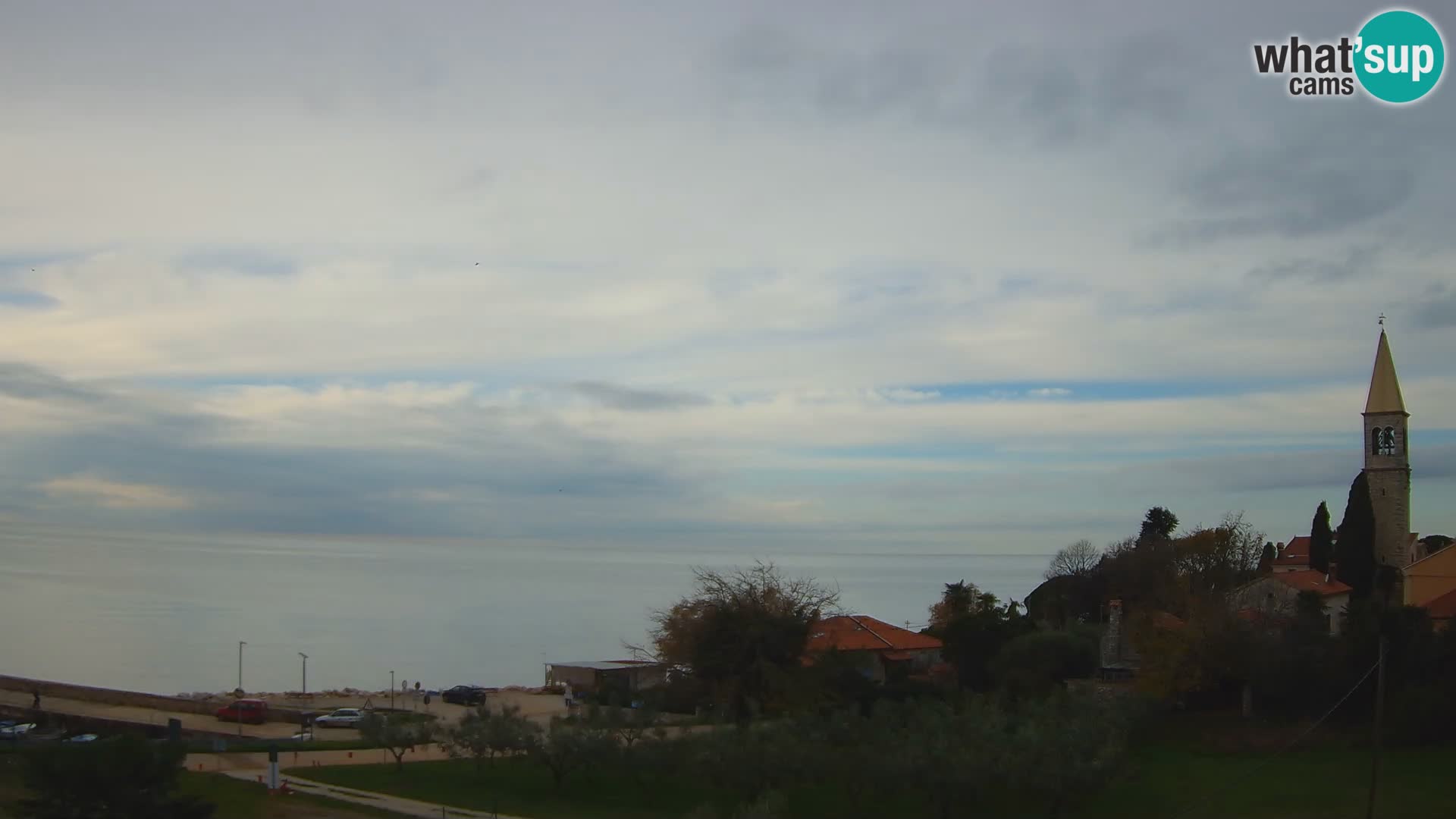 Umag spletna kamera Lovrečica – Istra – Hrvaška