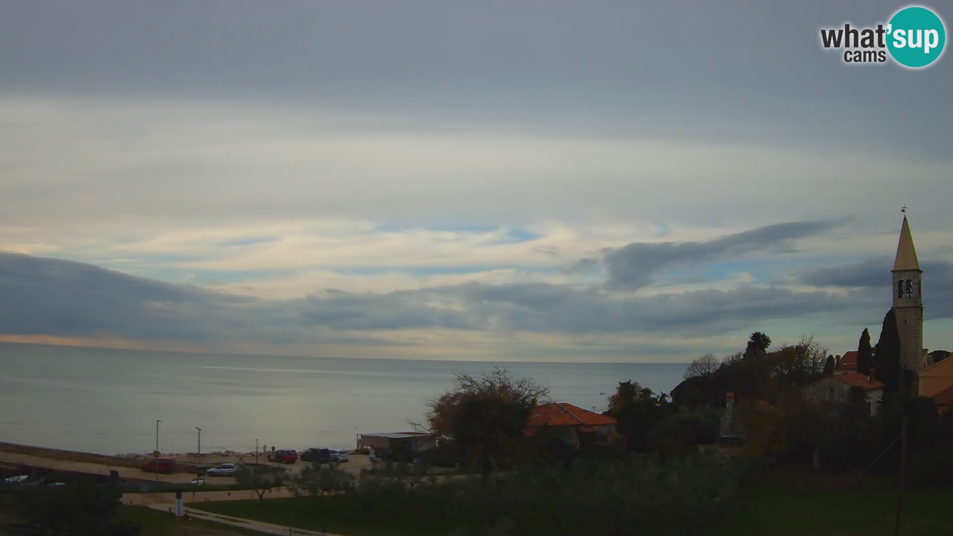 Umag Webcam en direct Lovrečica / San Lorenzo – Istrie – Croatie