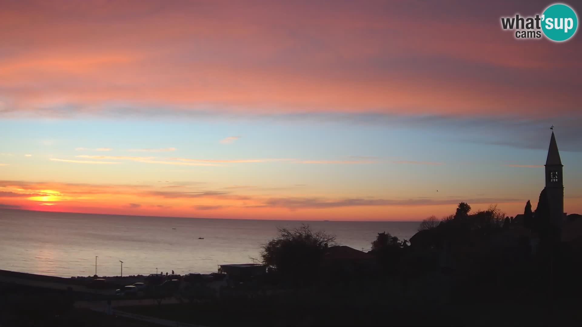 Umag Webcam en direct Lovrečica / San Lorenzo – Istrie – Croatie