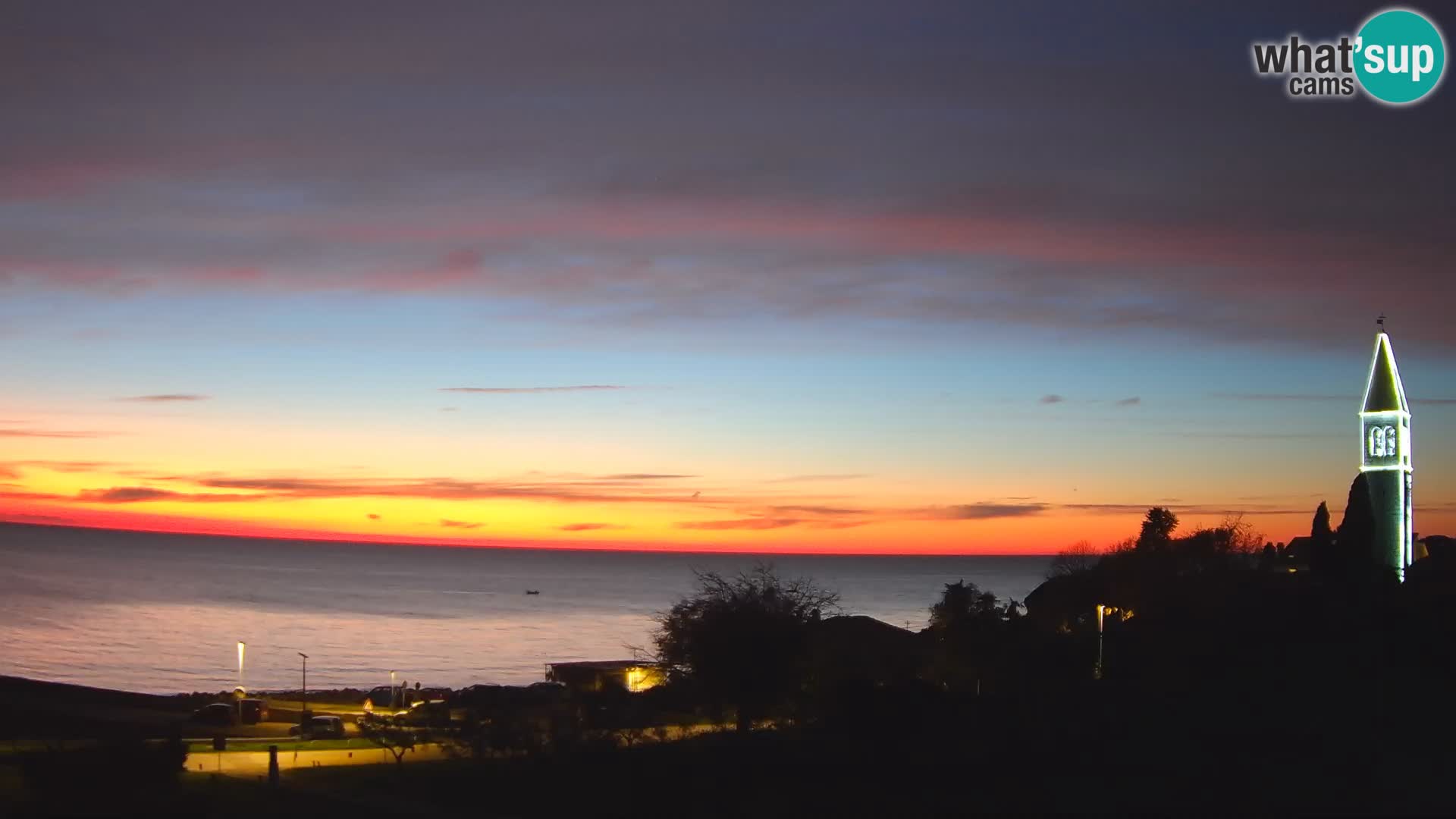 Umag Webcam en direct Lovrečica / San Lorenzo – Istrie – Croatie