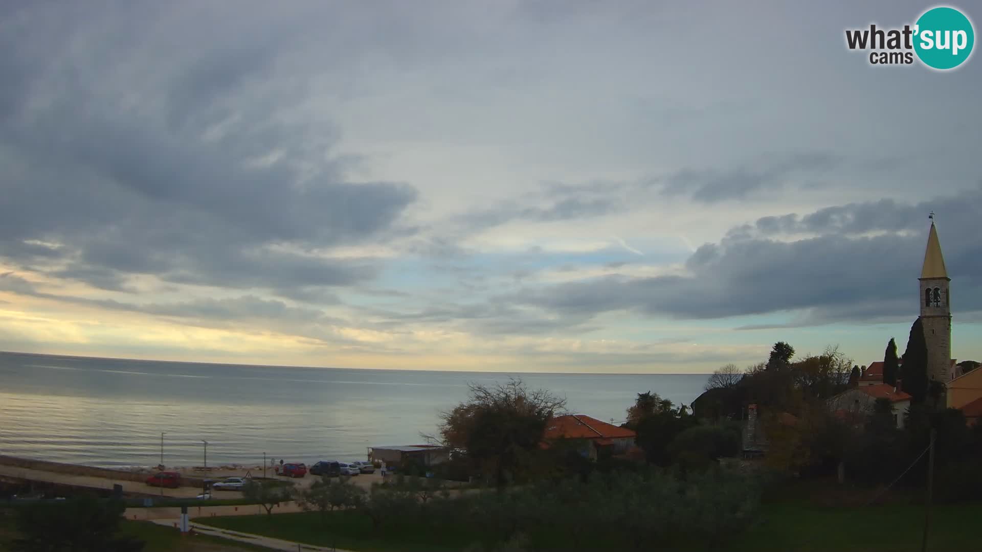 Umag Webcam uživo Lovrečica / San Lorenzo – Istra – Hrvatska