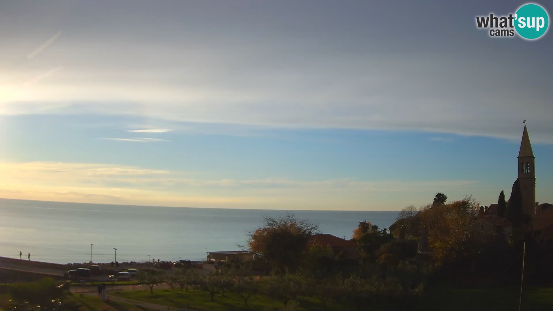 Umag spletna kamera Lovrečica – Istra – Hrvaška