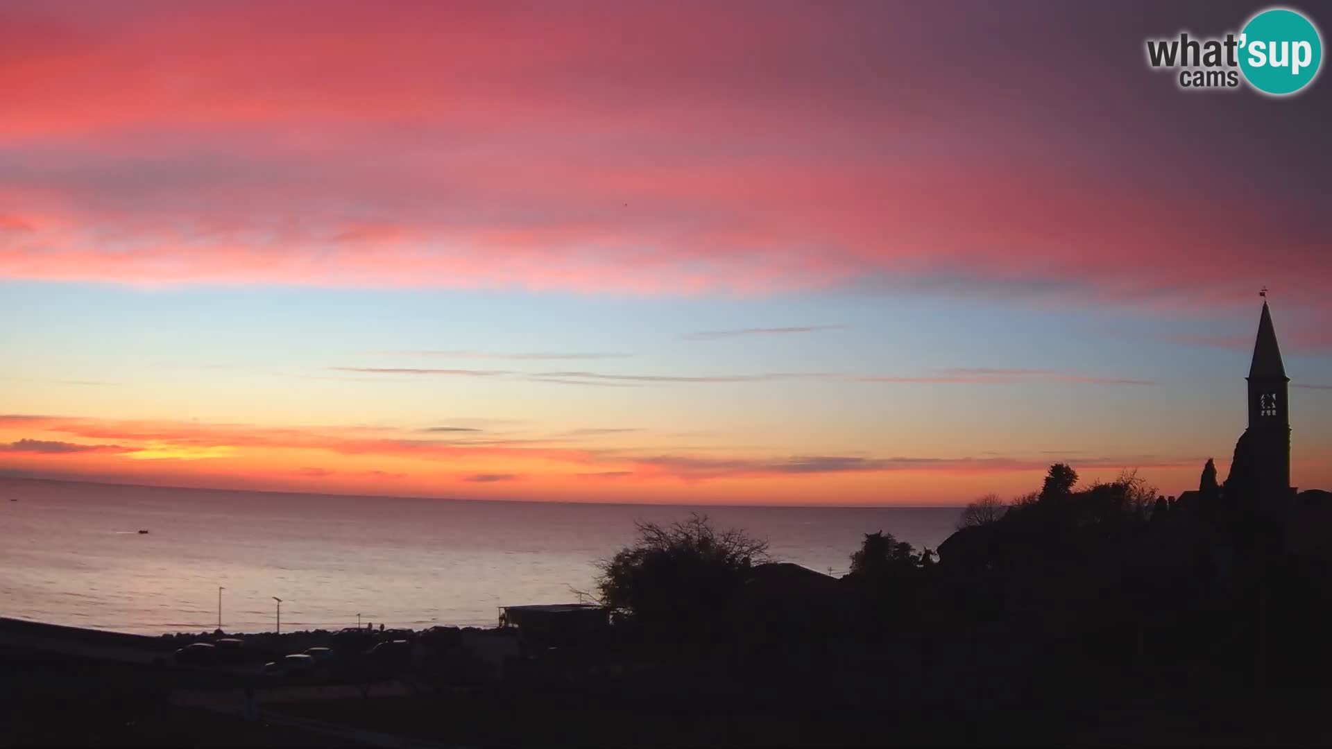 Umag Webcam en direct Lovrečica / San Lorenzo – Istrie – Croatie