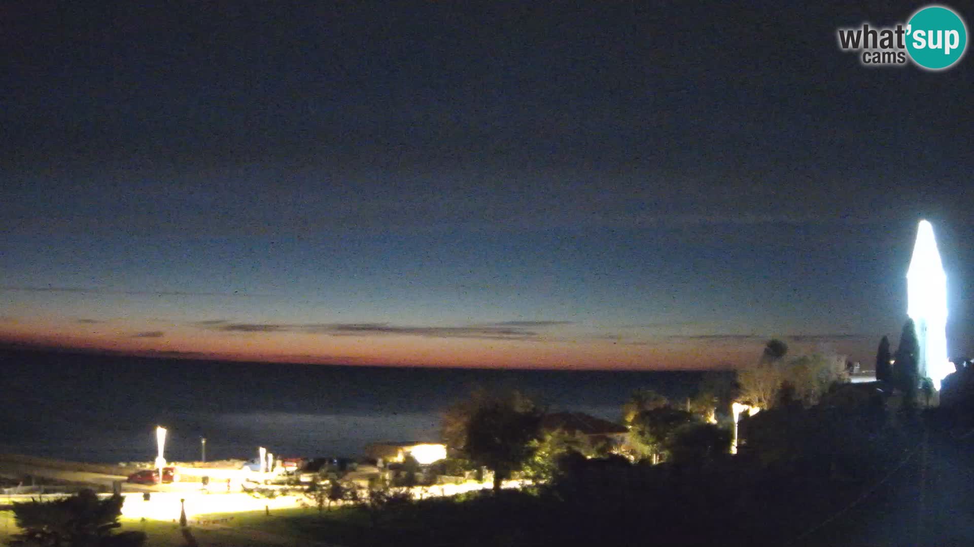 Umag Webcam en direct Lovrečica / San Lorenzo – Istrie – Croatie