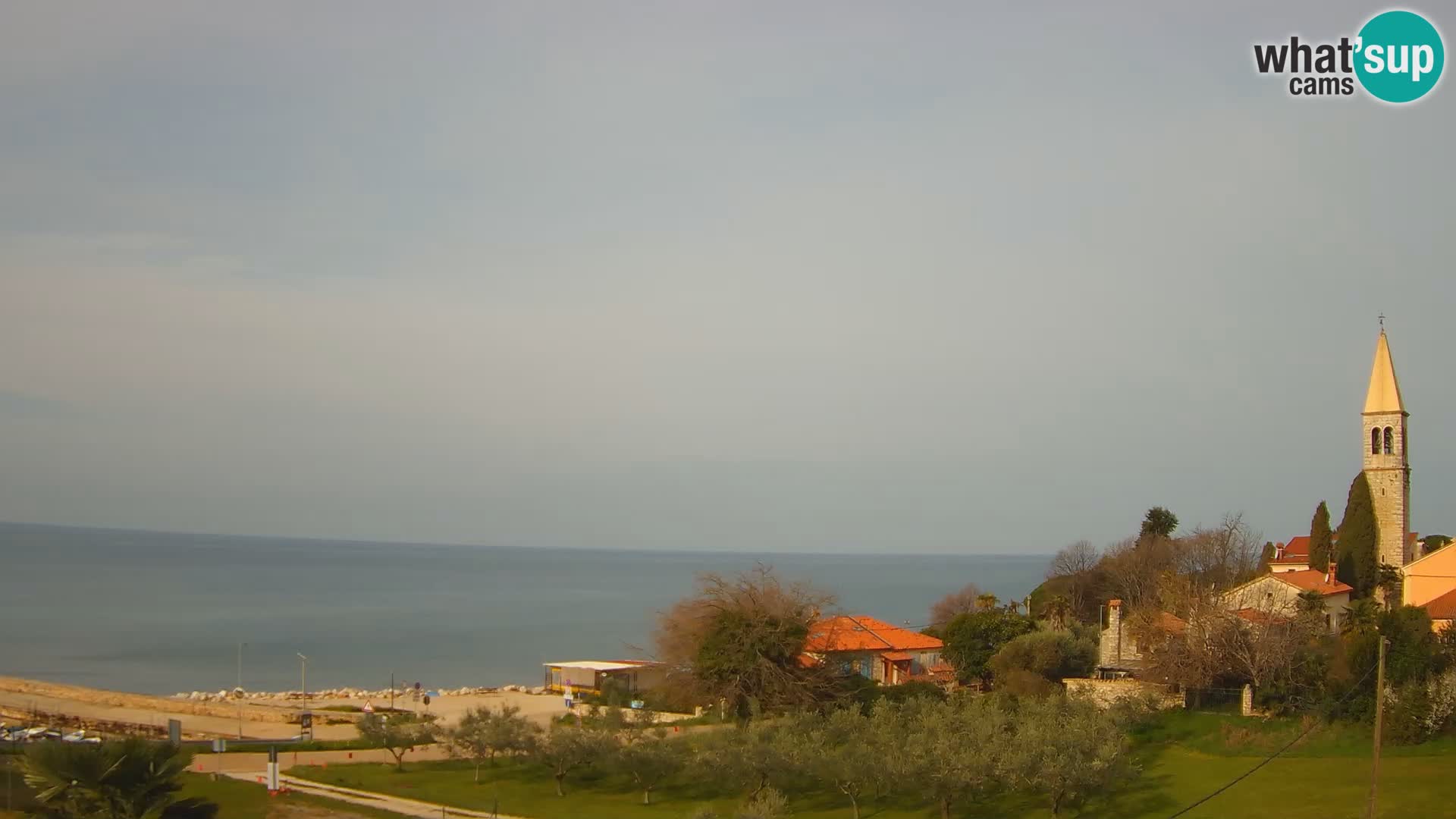 Umag Live webcam Lovrečica / San Lorenzo – Istria – Croatia