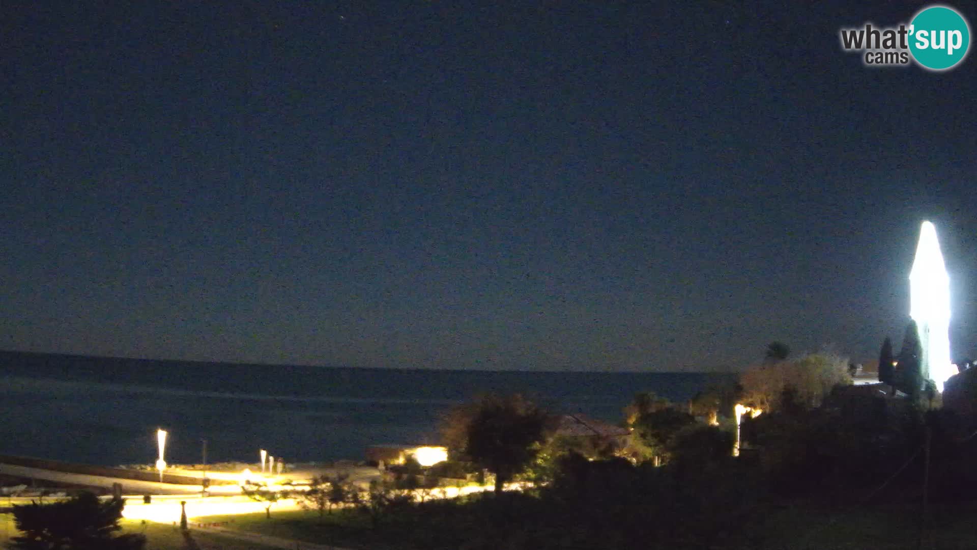 Umag Webcam en direct Lovrečica / San Lorenzo – Istrie – Croatie