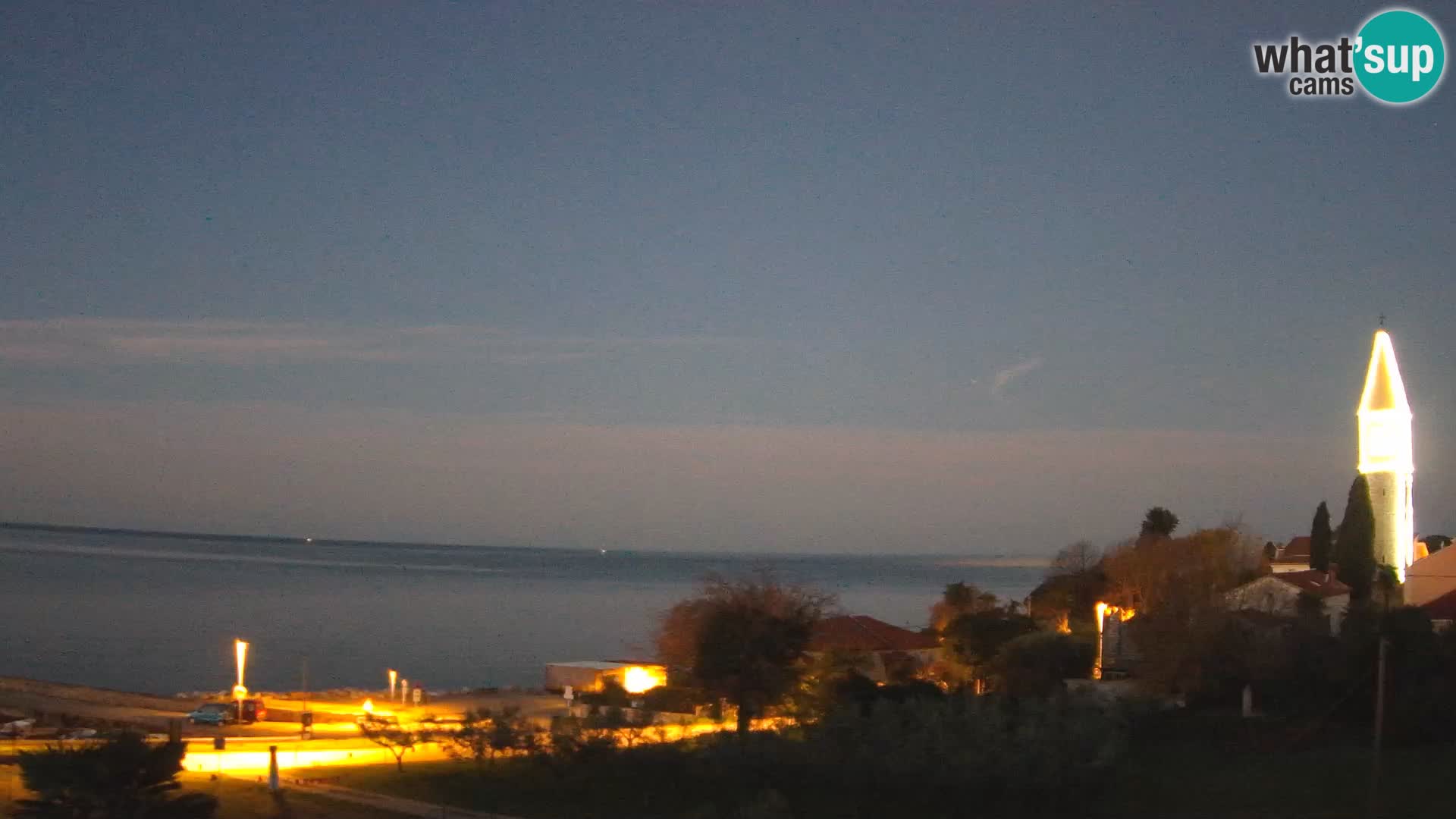 Umag spletna kamera Lovrečica – Istra – Hrvaška