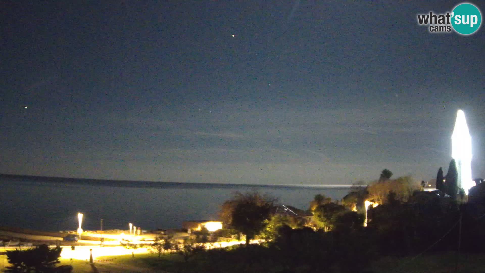 Umag Webcam en direct Lovrečica / San Lorenzo – Istrie – Croatie