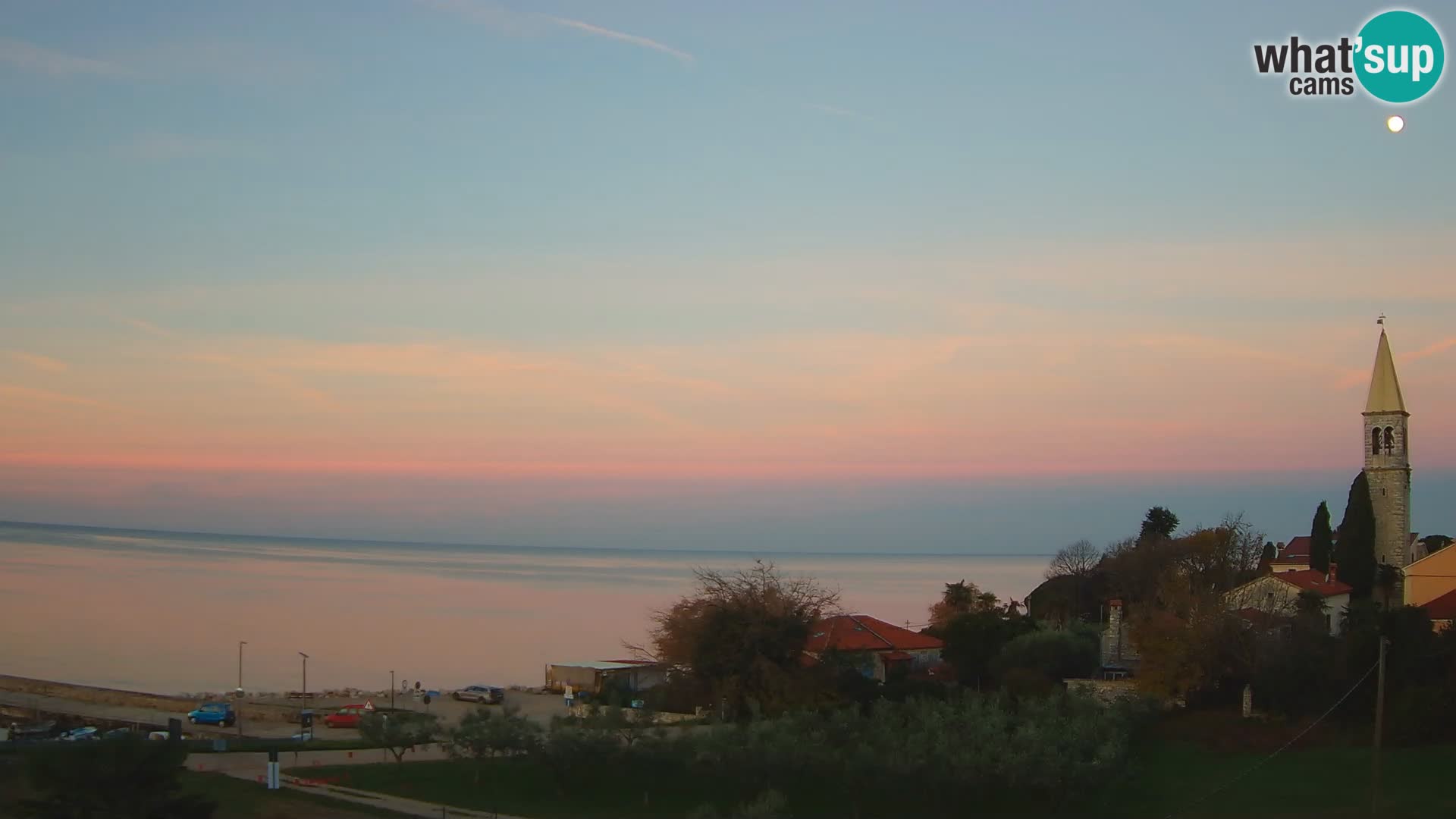 Umag spletna kamera Lovrečica – Istra – Hrvaška