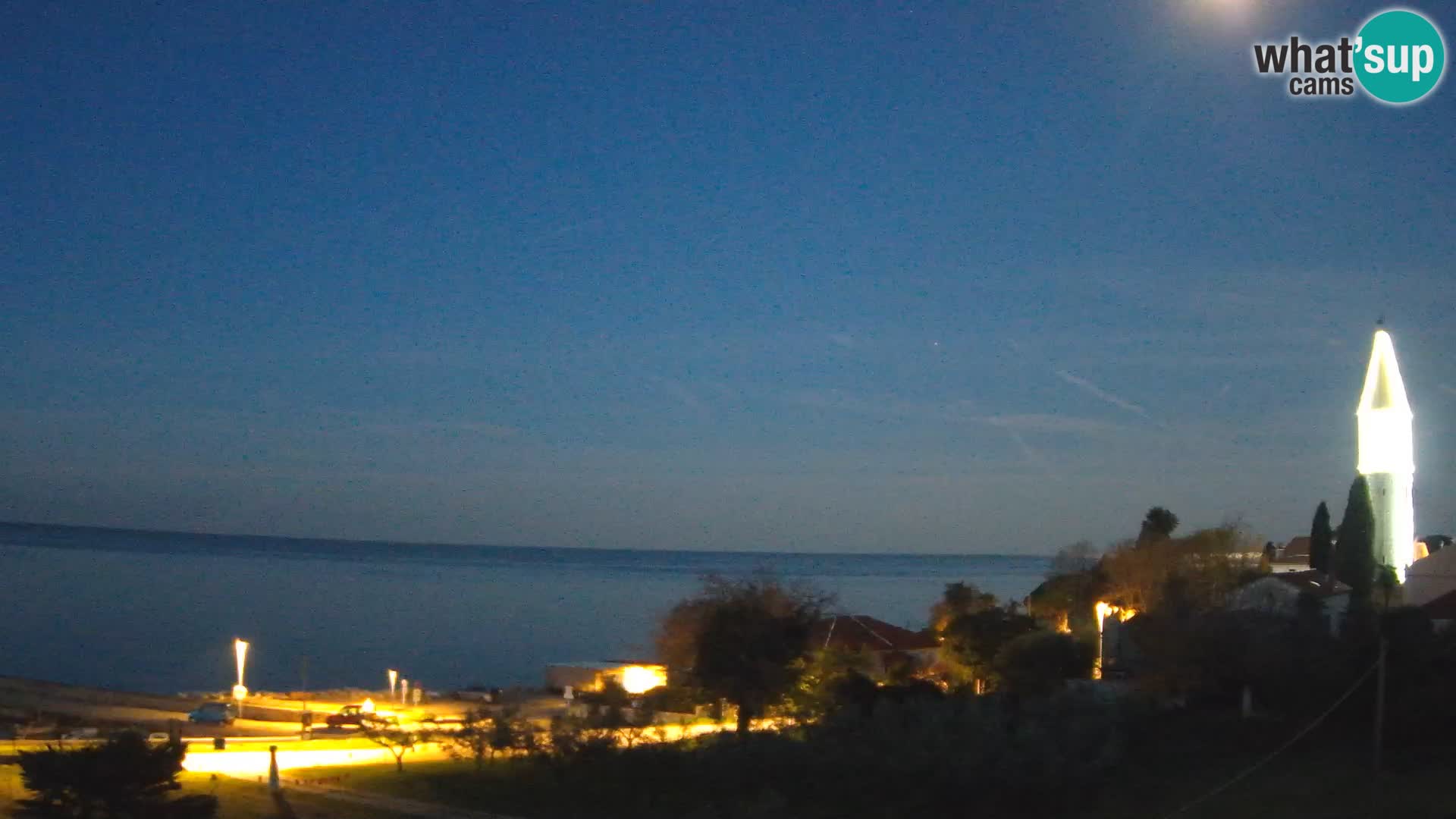 Umag Webcam uživo Lovrečica / San Lorenzo – Istra – Hrvatska