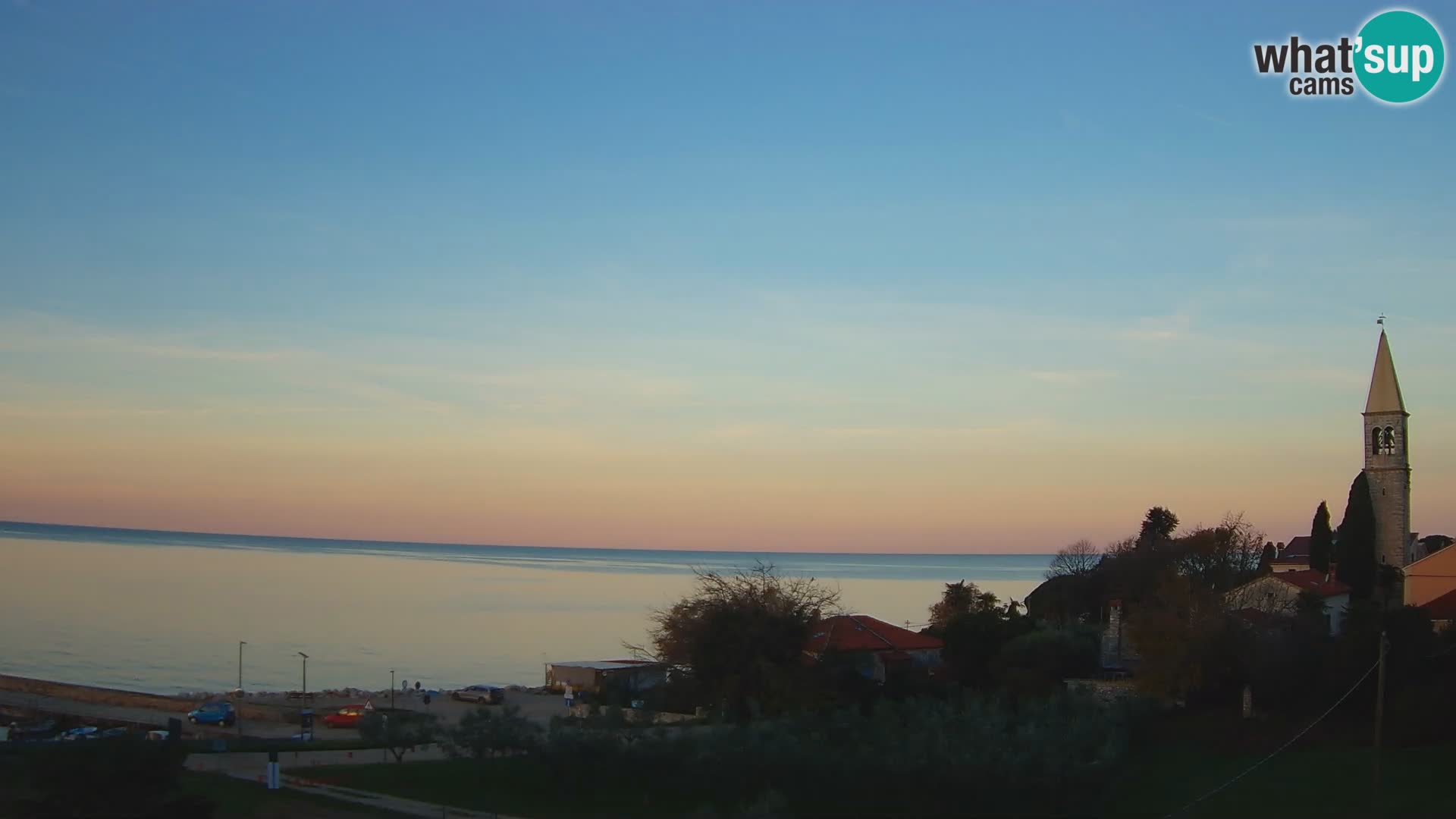 Umag spletna kamera Lovrečica – Istra – Hrvaška