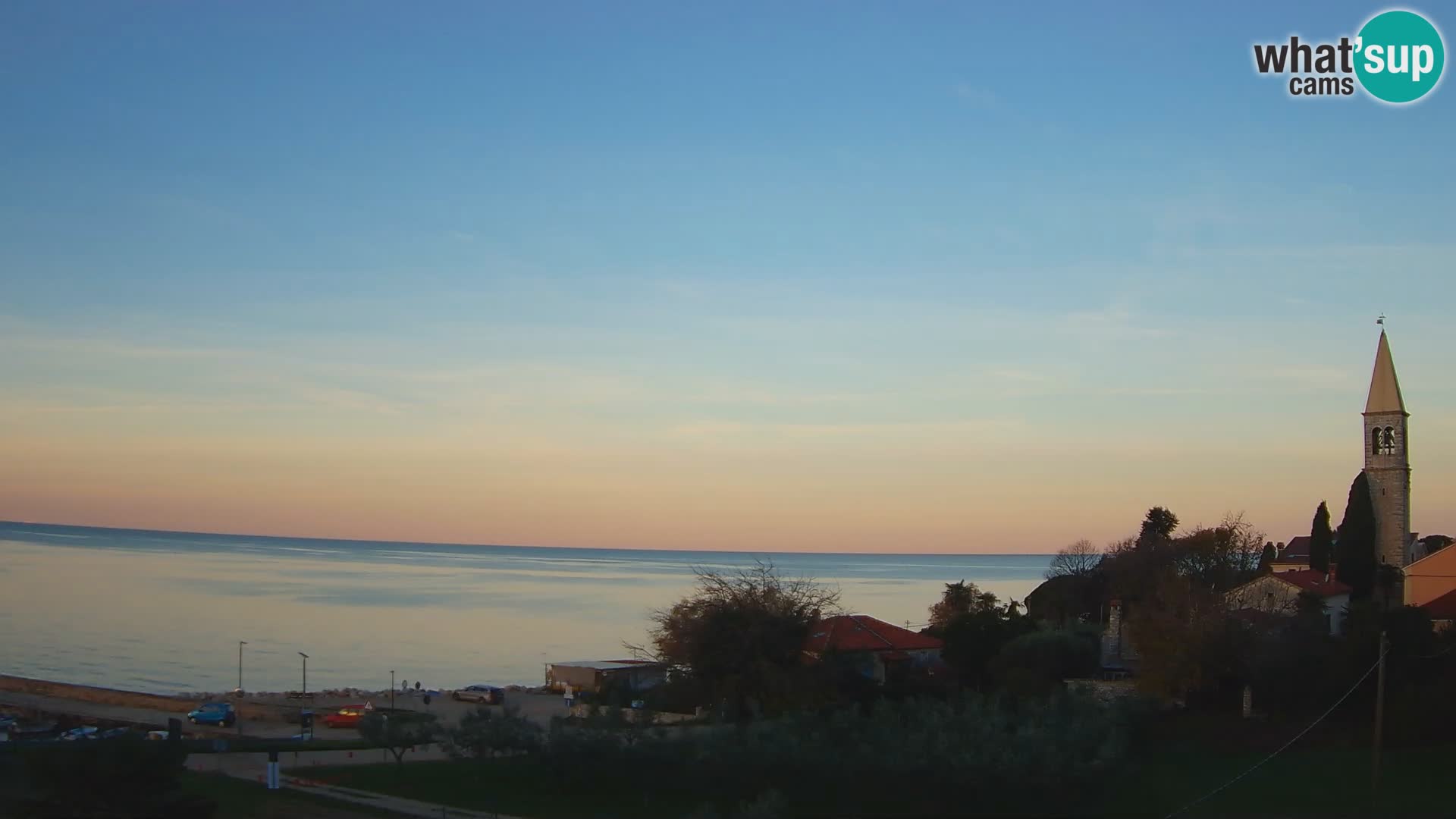 Umag spletna kamera Lovrečica – Istra – Hrvaška