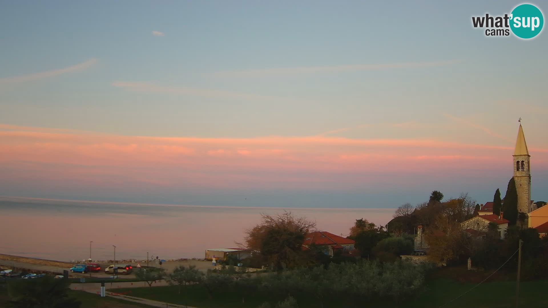 Umag spletna kamera Lovrečica – Istra – Hrvaška