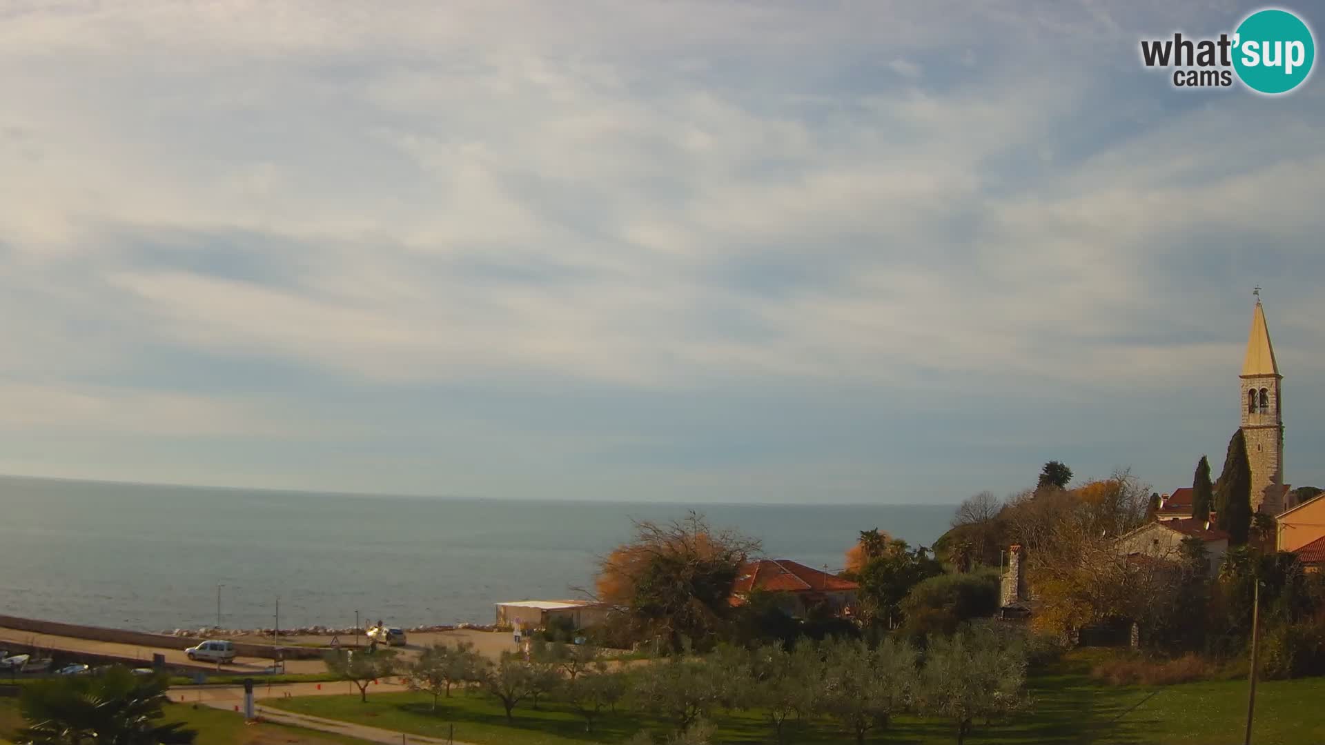 Umag spletna kamera Lovrečica – Istra – Hrvaška