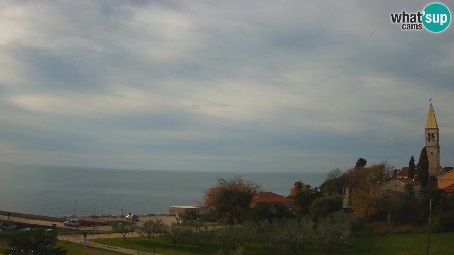 Umag Webcam uživo Lovrečica / San Lorenzo – Istra – Hrvatska