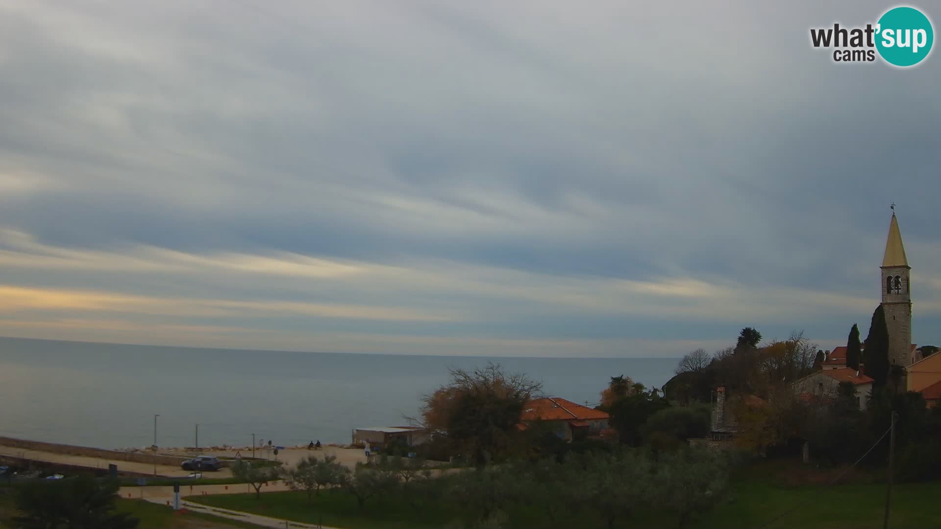 Umag spletna kamera Lovrečica – Istra – Hrvaška