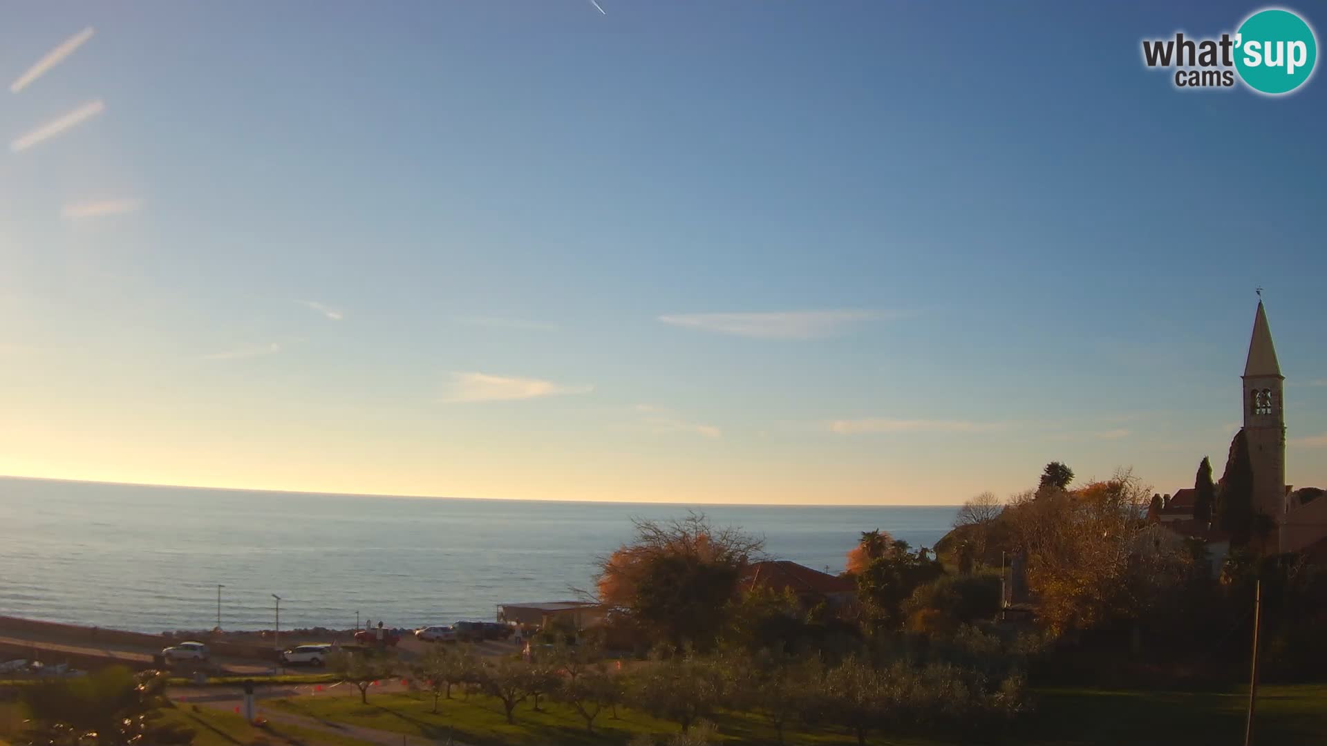 Umag Webcam en direct Lovrečica / San Lorenzo – Istrie – Croatie