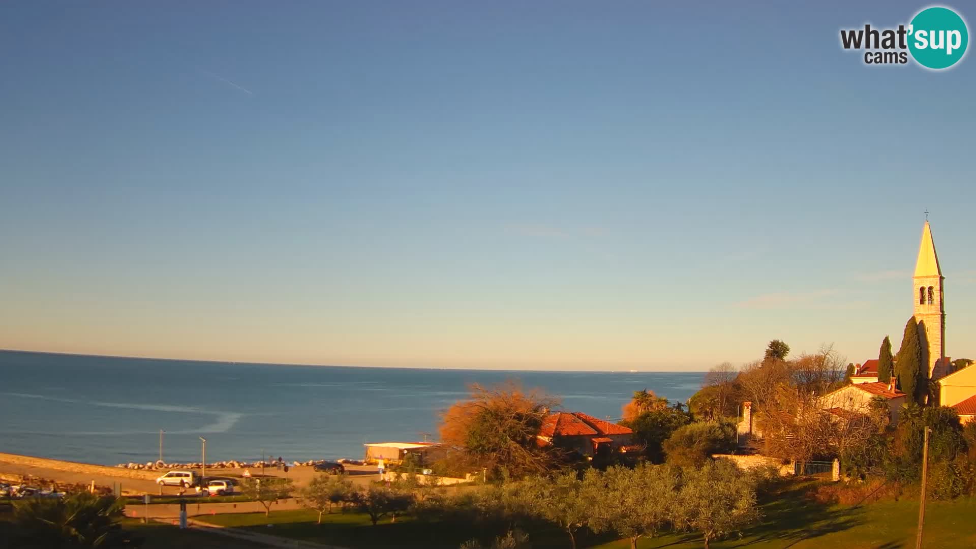 Umag Cámara web en vivo Lovrečica / San Lorenzo – Istria – Croacia