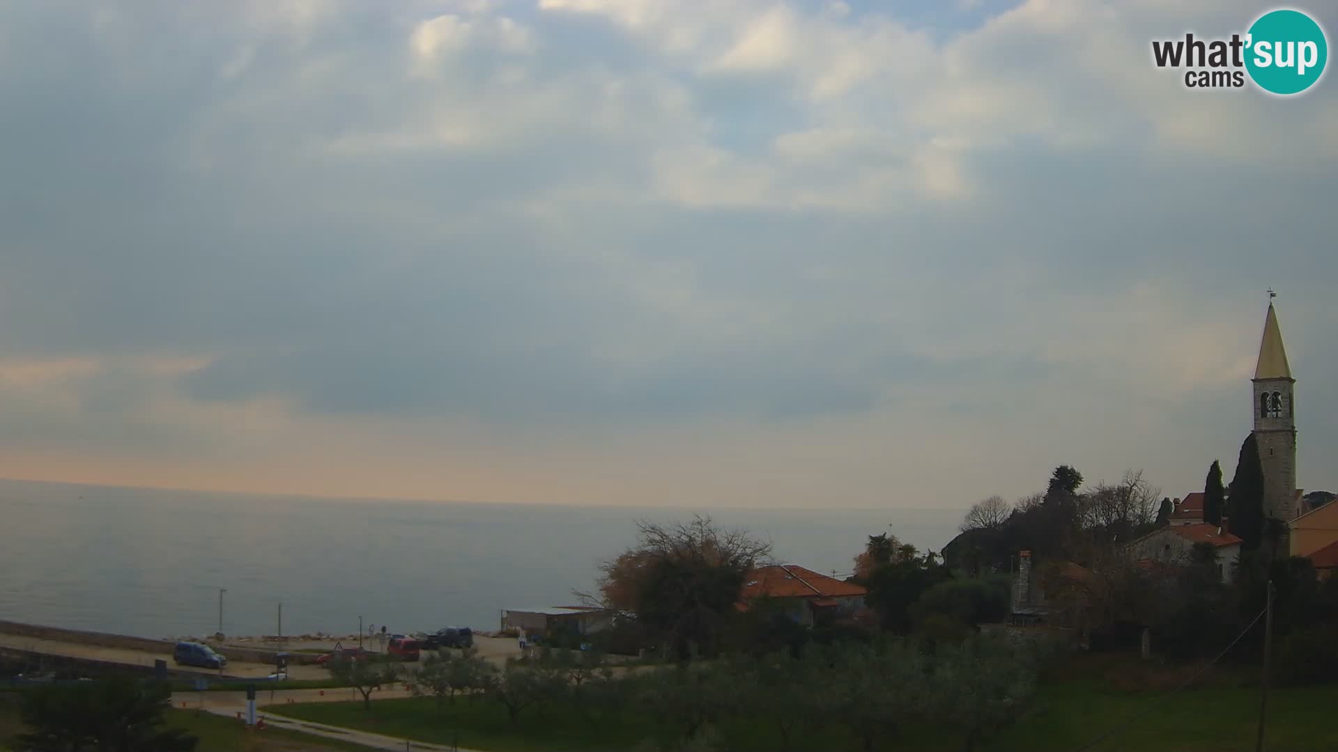 Umag Webcam en direct Lovrečica / San Lorenzo – Istrie – Croatie