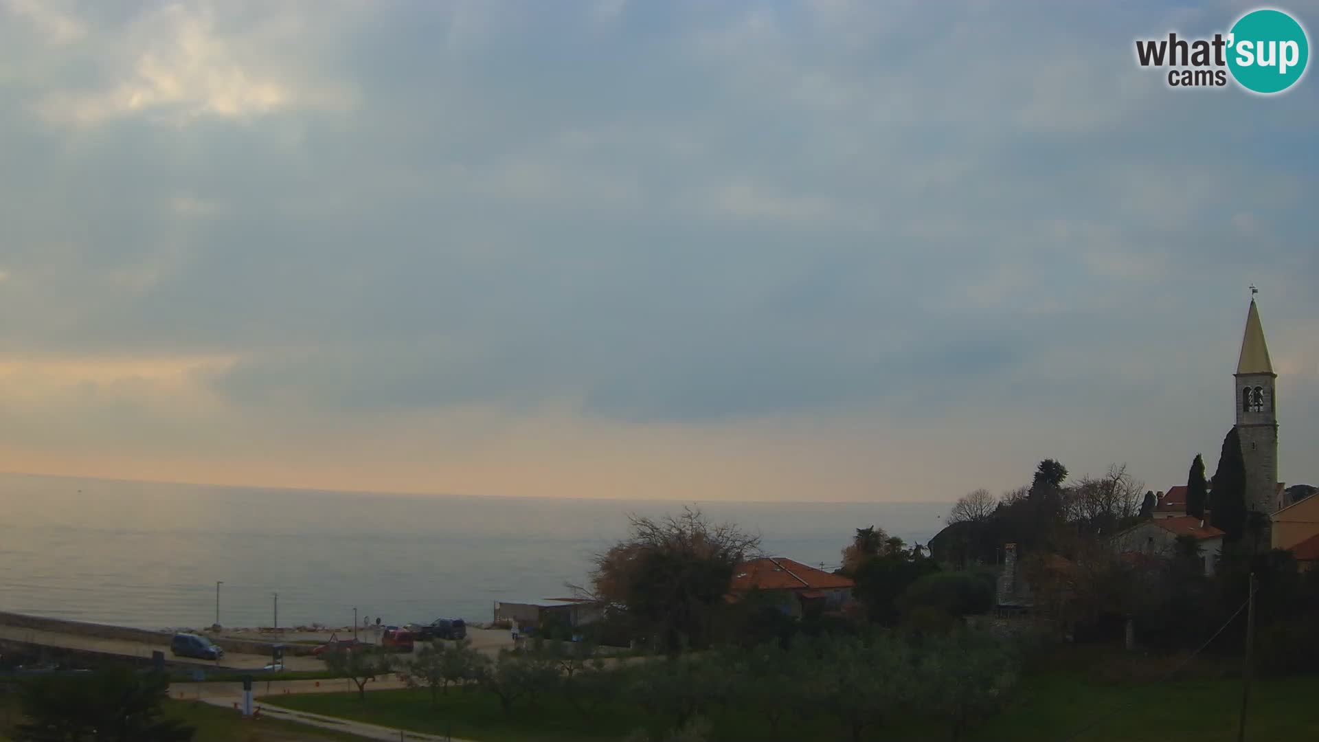 Umag spletna kamera Lovrečica – Istra – Hrvaška