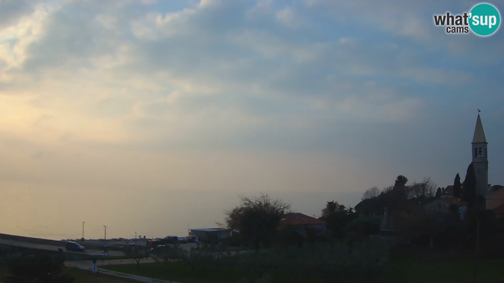Umag Webcam uživo Lovrečica / San Lorenzo – Istra – Hrvatska
