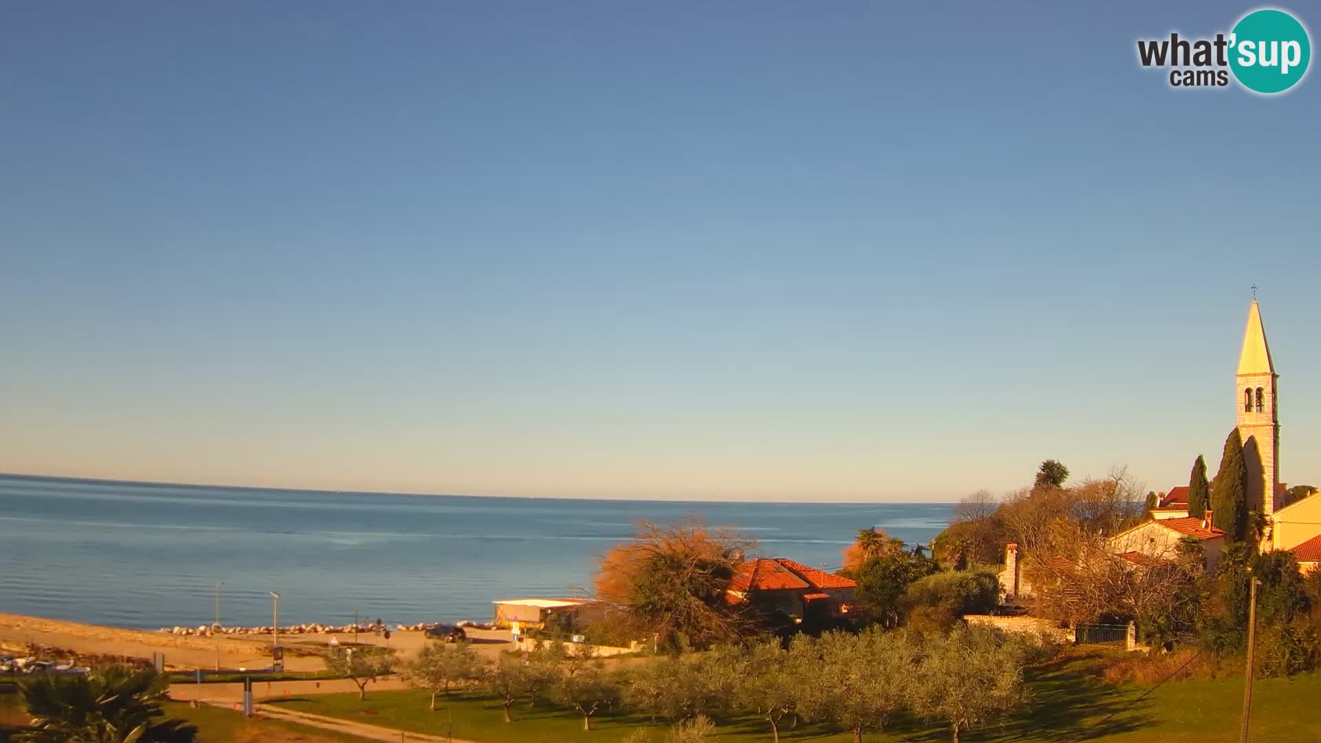 Umag Live webcam Lovrečica / San Lorenzo – Istria – Croatia