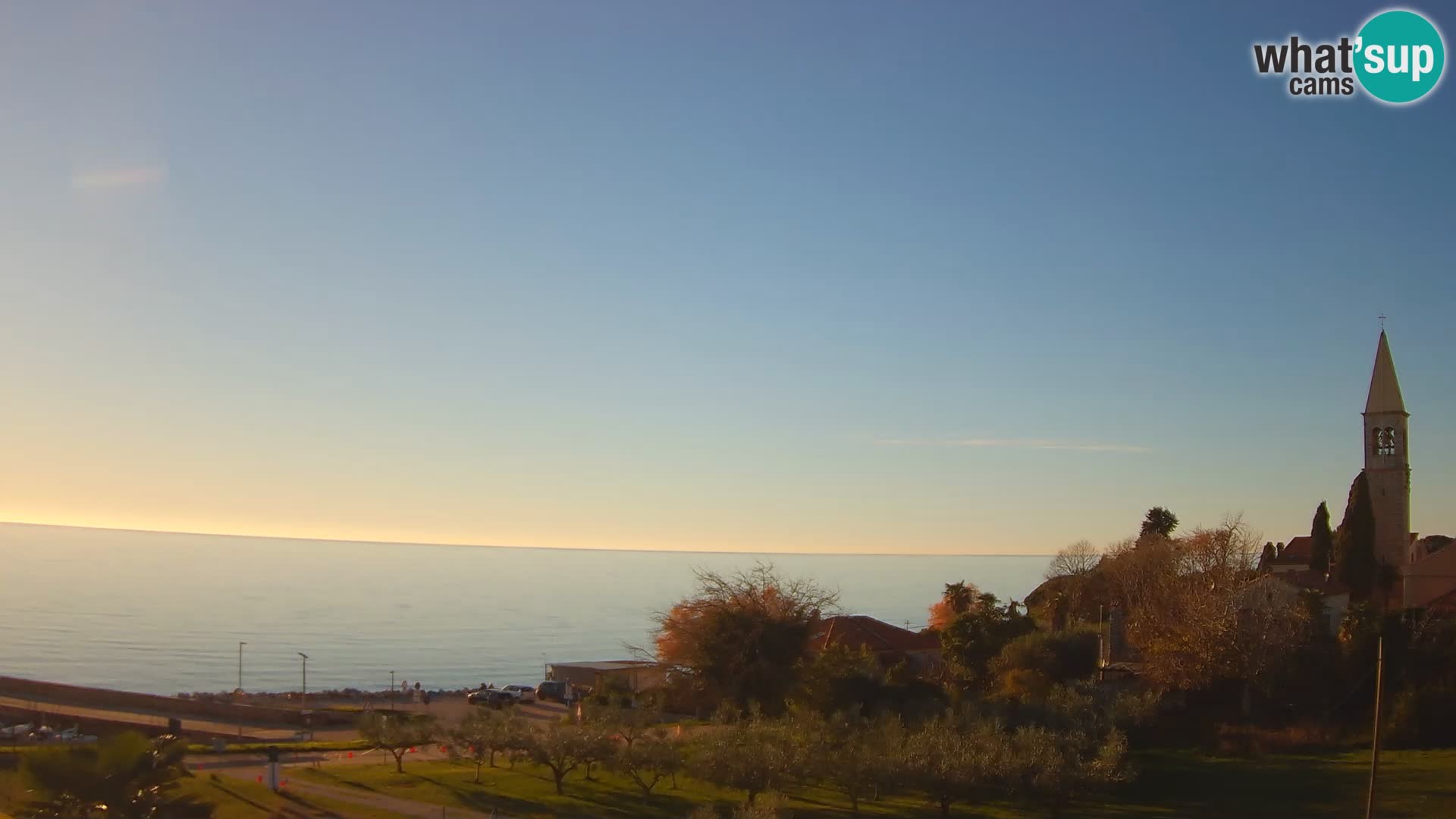 Umag Webcam uživo Lovrečica / San Lorenzo – Istra – Hrvatska