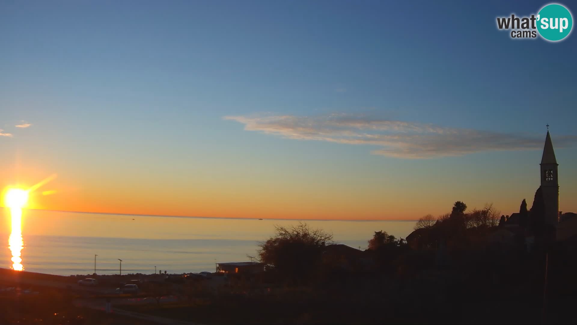 Umag spletna kamera Lovrečica – Istra – Hrvaška