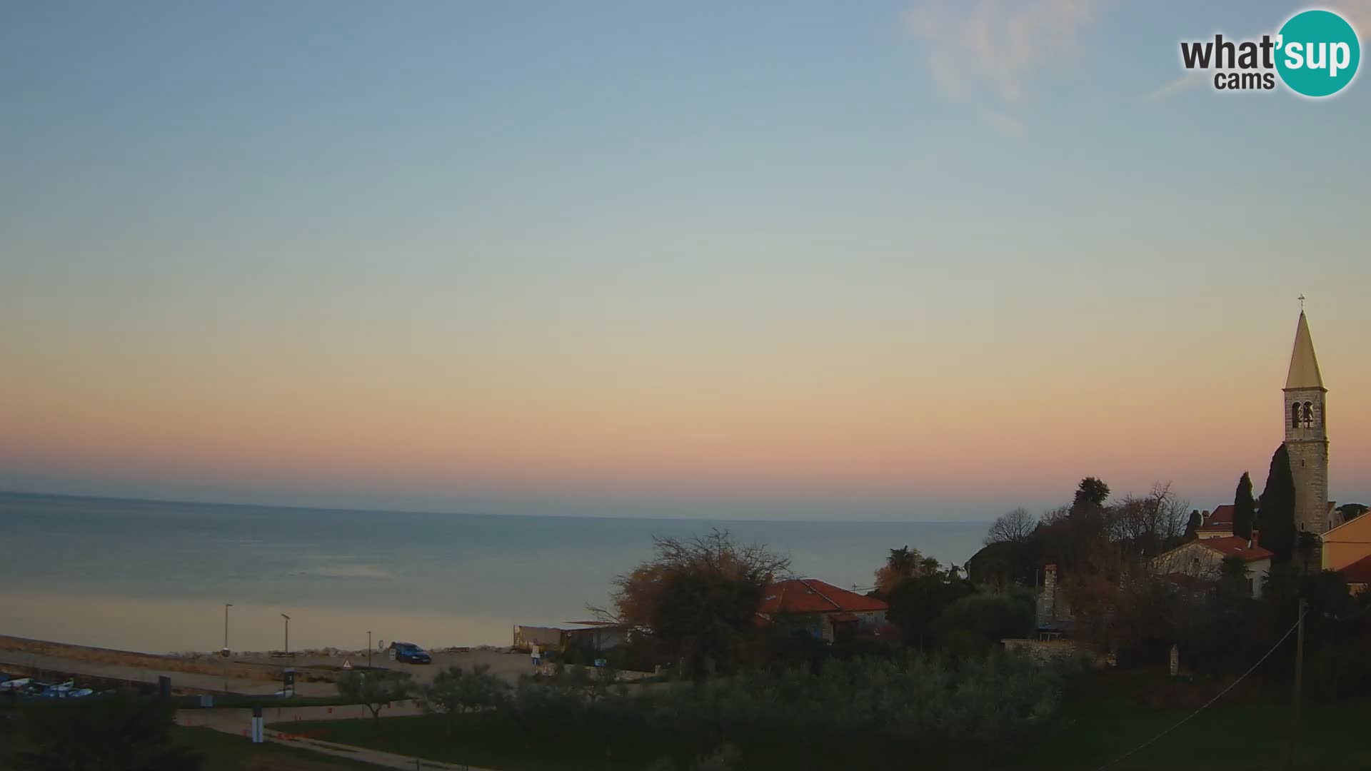 Umag spletna kamera Lovrečica – Istra – Hrvaška