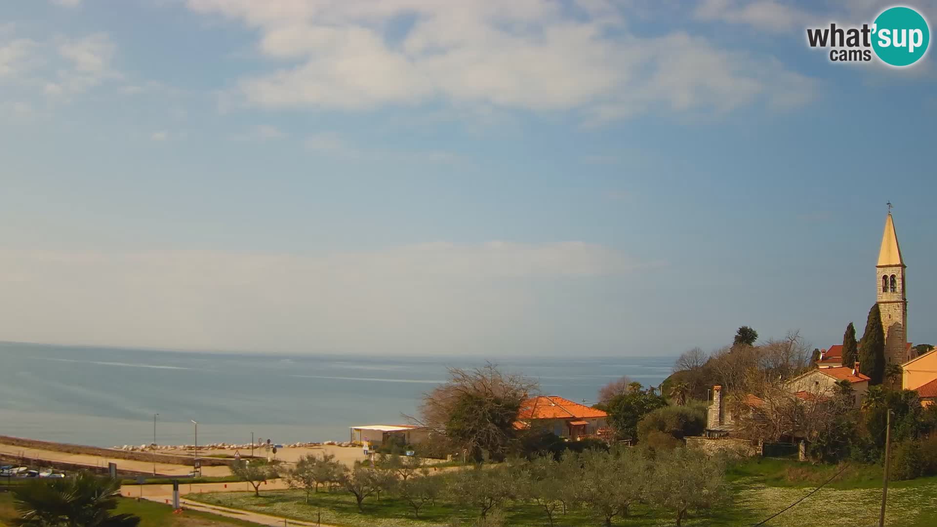 Umag Cámara web en vivo Lovrečica / San Lorenzo – Istria – Croacia