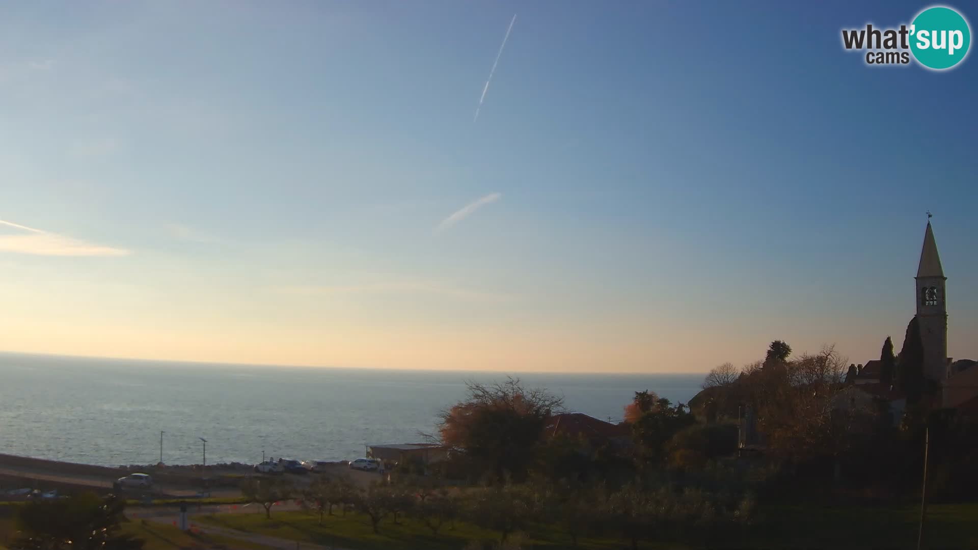 Umag Webcam en direct Lovrečica / San Lorenzo – Istrie – Croatie