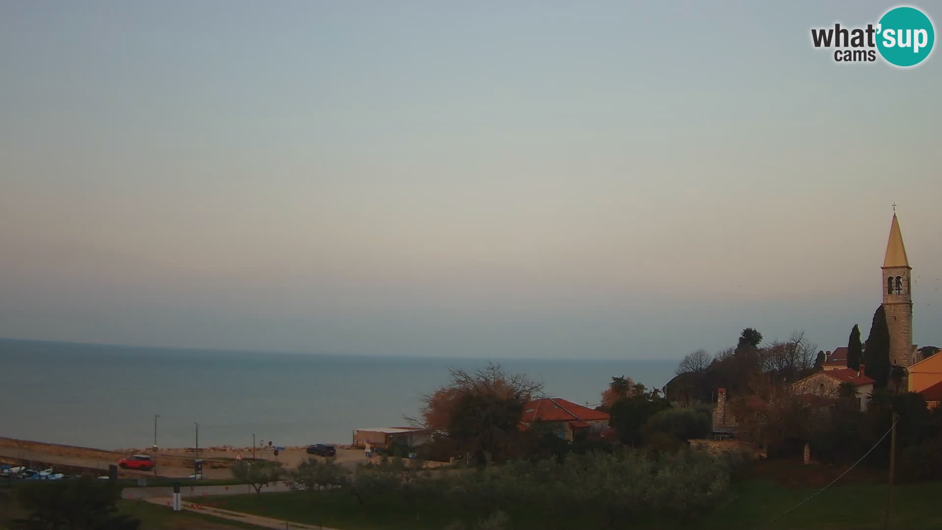 Umag Webcam en direct Lovrečica / San Lorenzo – Istrie – Croatie